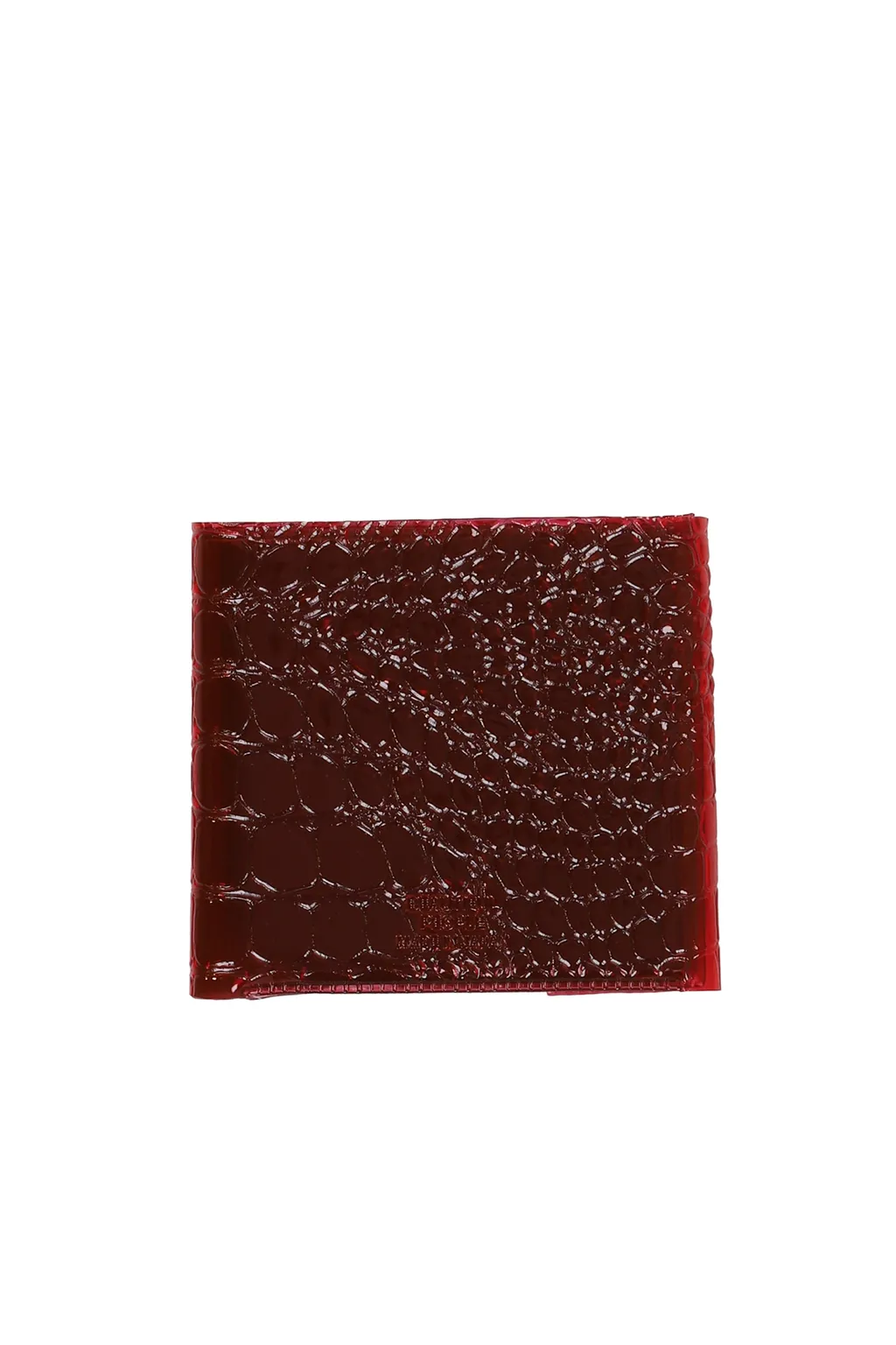 Nothing To Hide Vinyl Card Wallet / Red