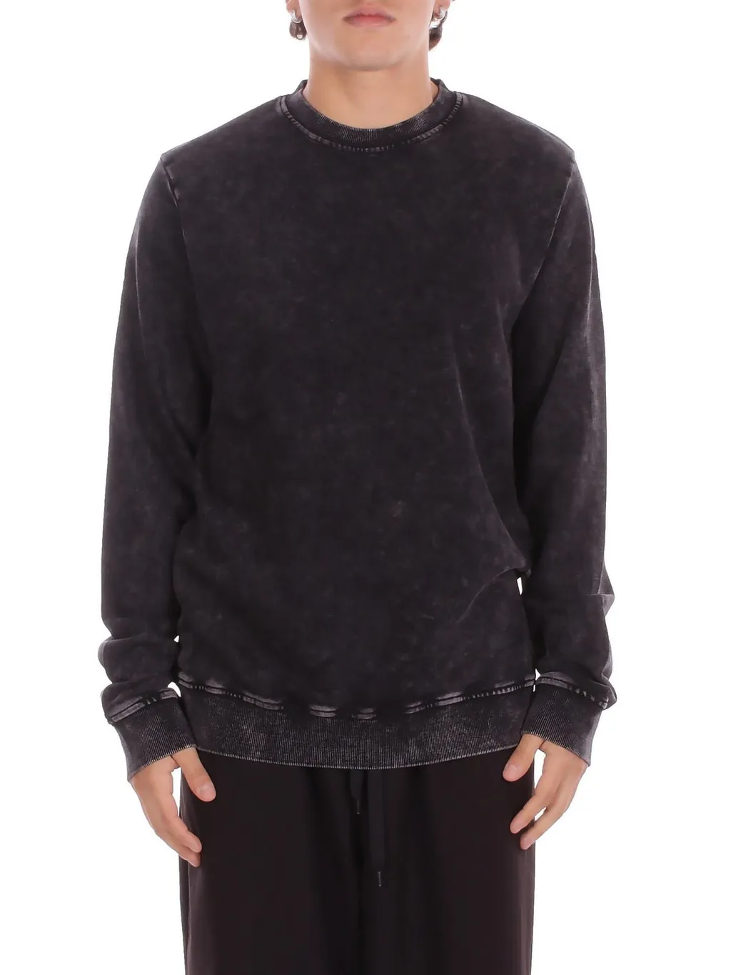 John Richmond Long-Sleeved Crewneck Sweatshirt