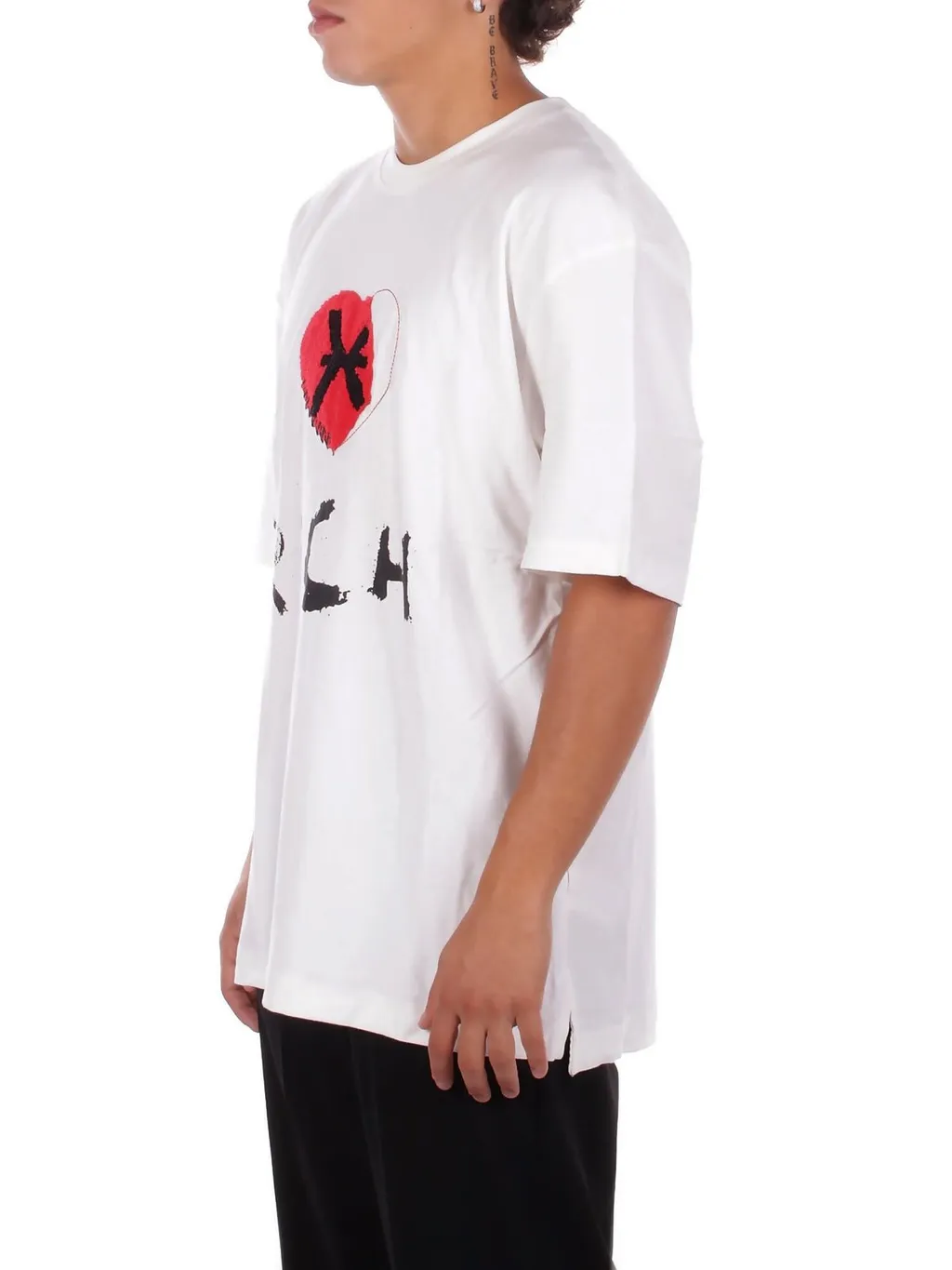 John Richmond Logo-Printed Crewneck T-Shirt