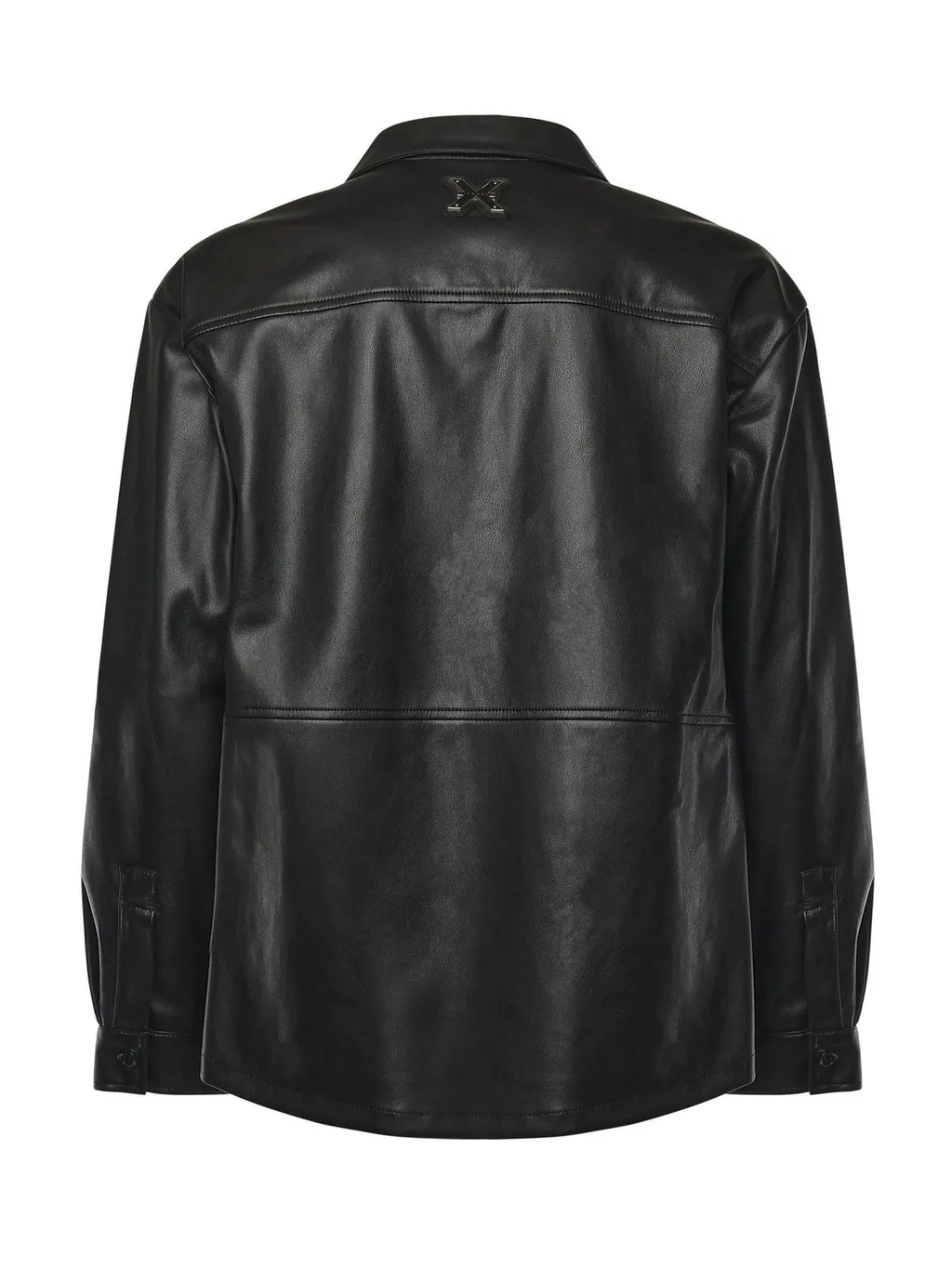 John Richmond Faux Leather Shirt