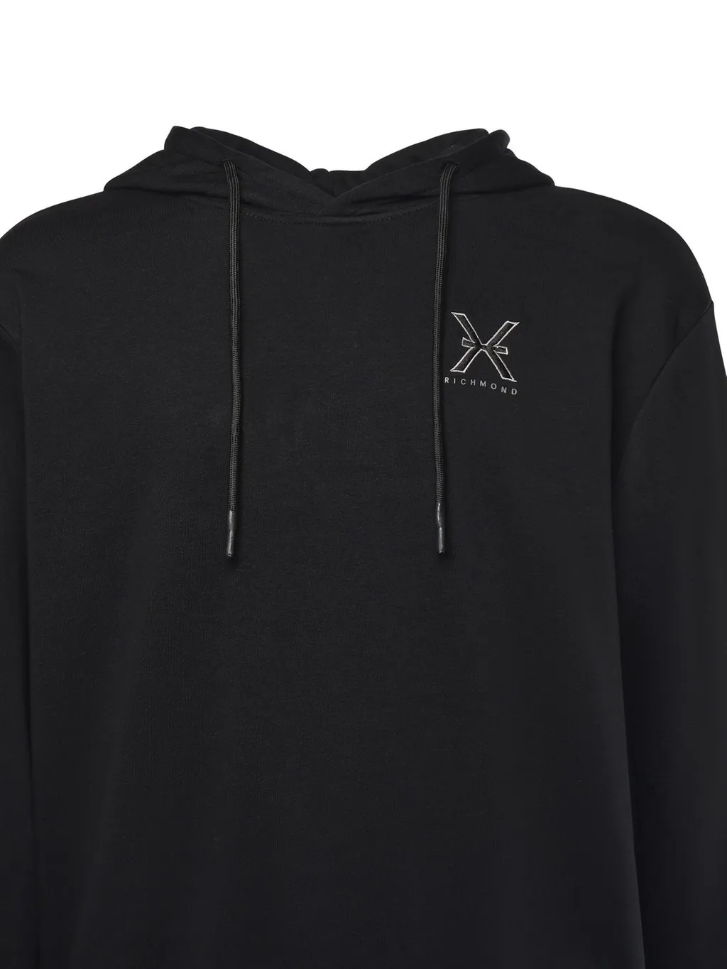 John Richmond Embossed Logo Hoodie