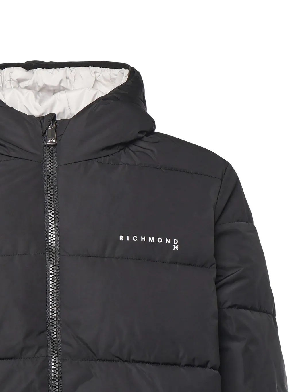 John Richmond Padded Hooded Jacket