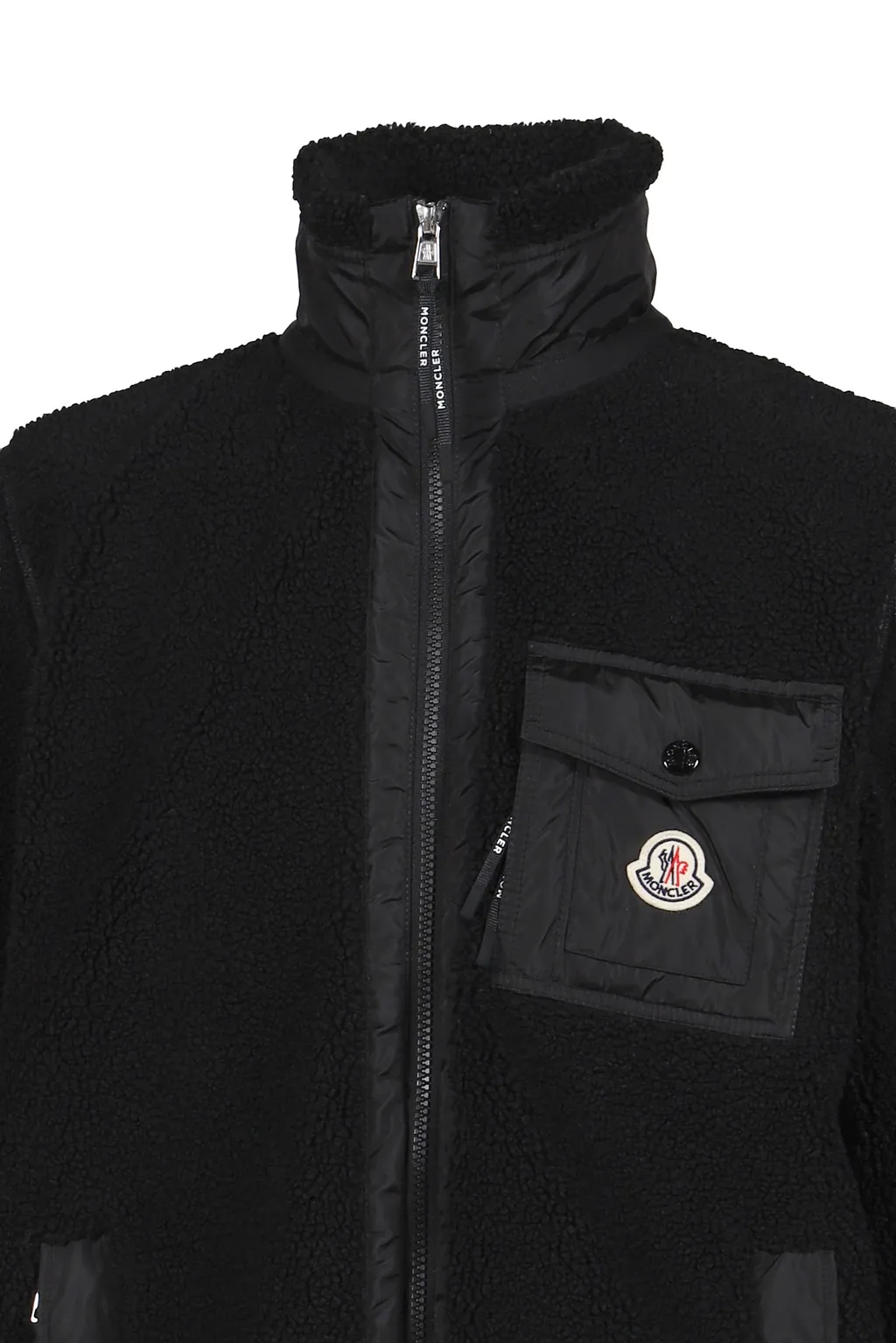 Zip Up Cardigan / Black