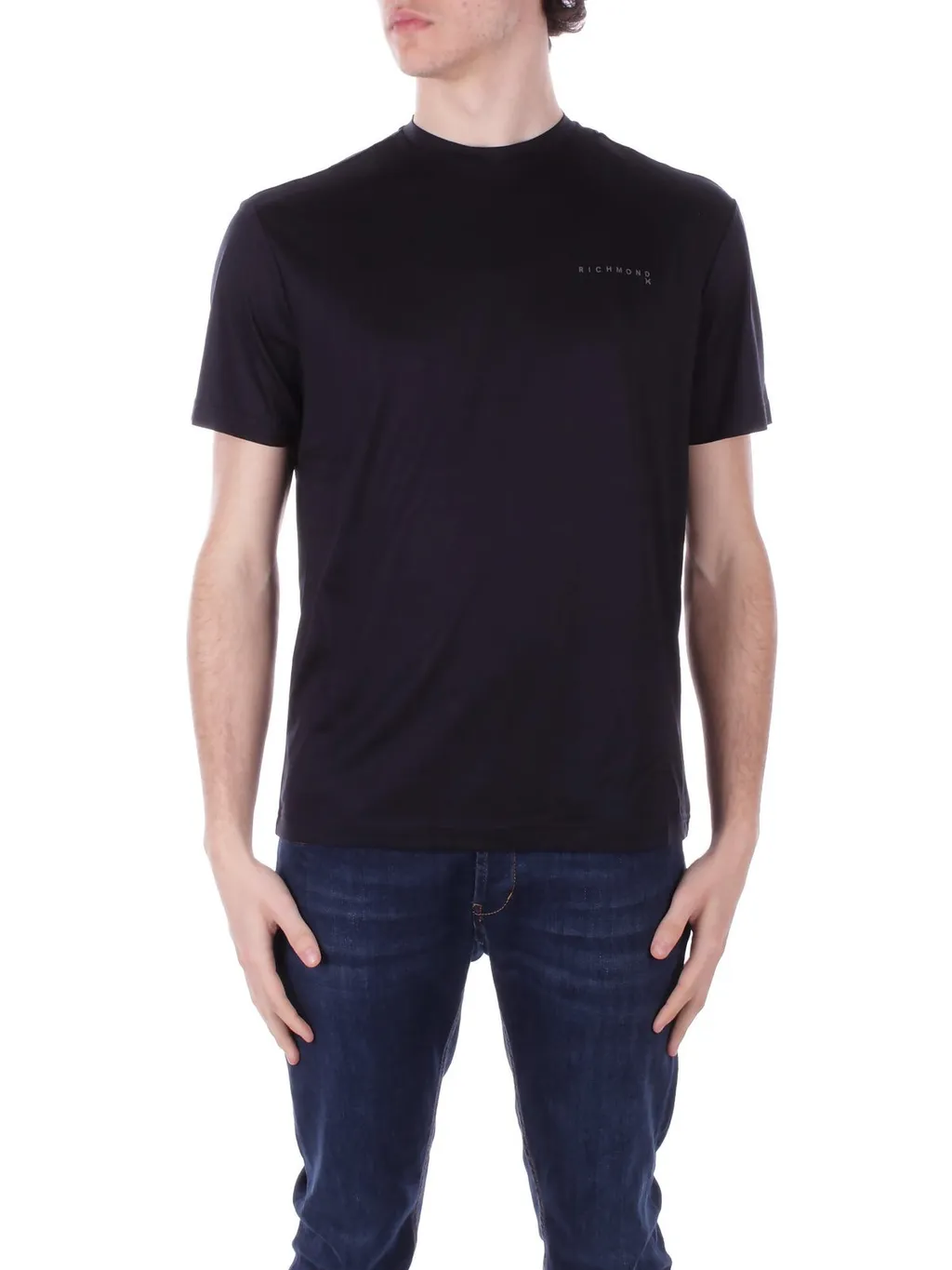 John Richmond Logo Designed Short-Sleeved T-Shirt