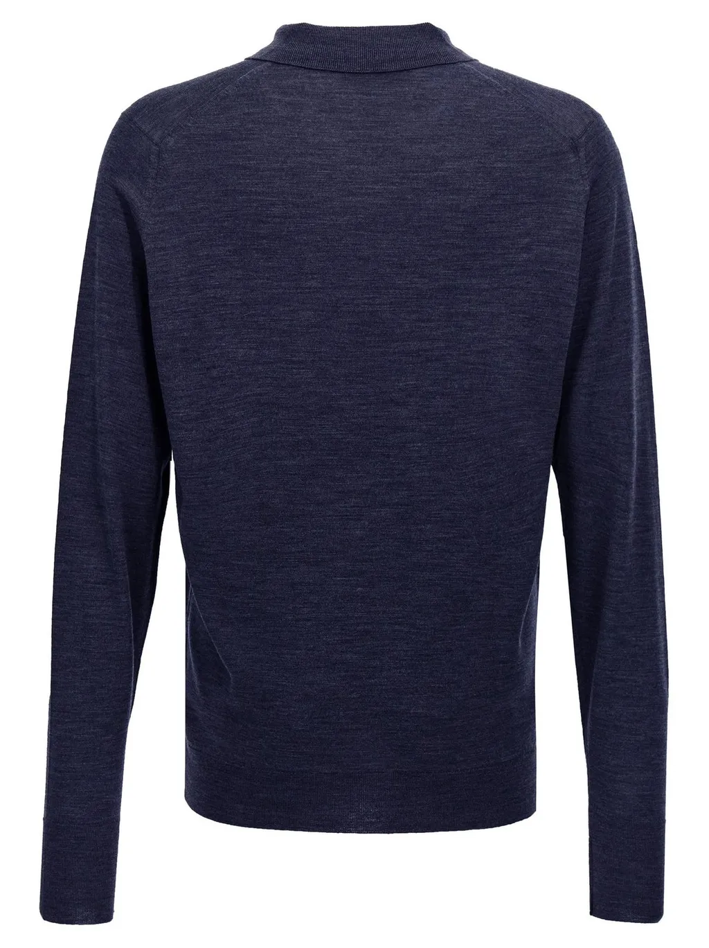 John Smedley Dorset Long-Sleeve Polo Shirt