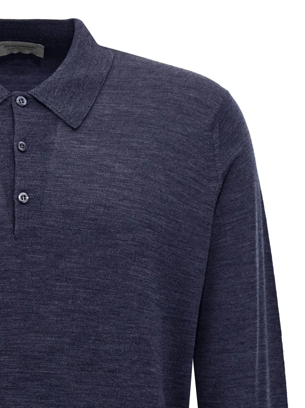 John Smedley Dorset Long-Sleeve Polo Shirt