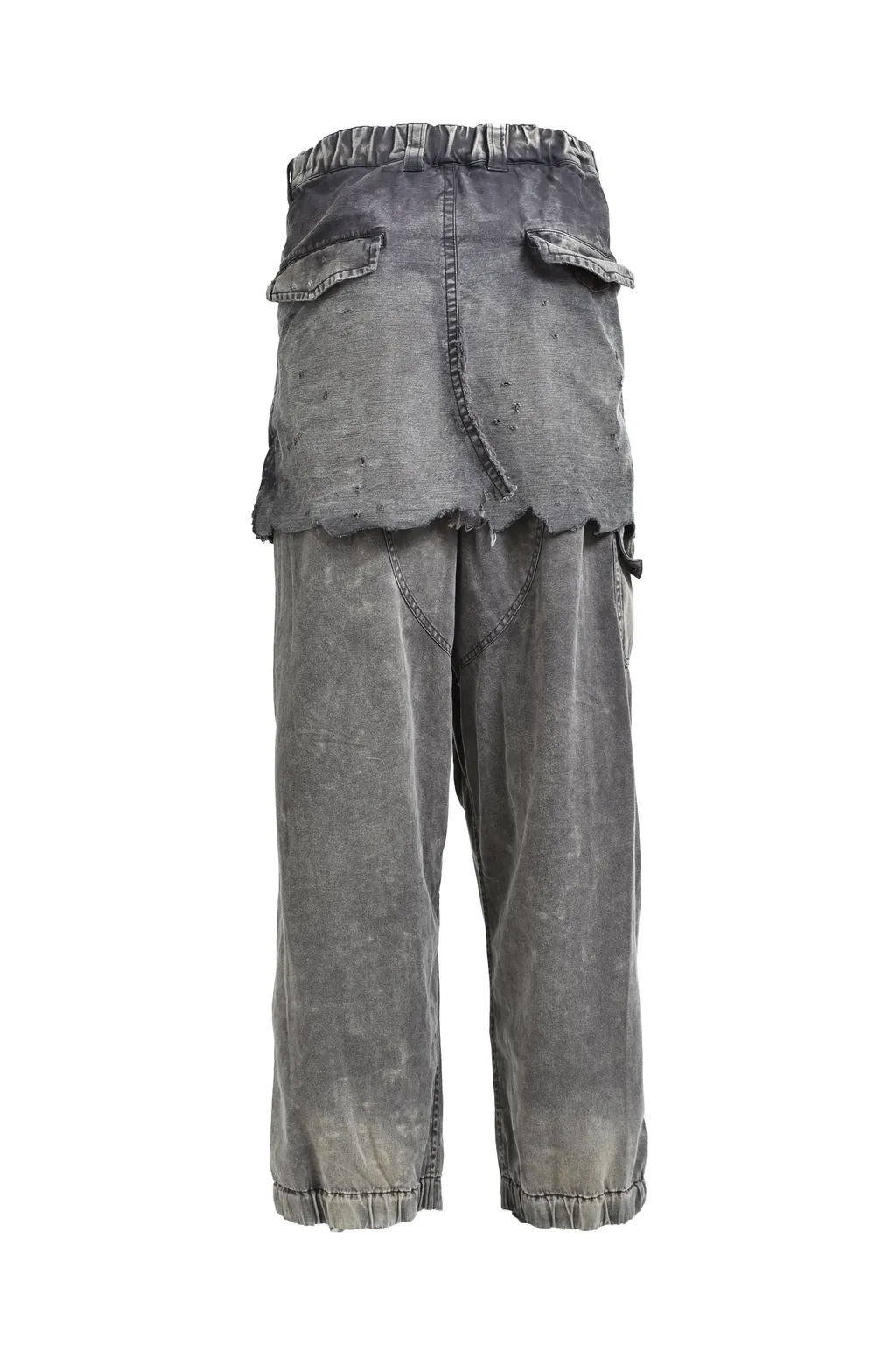 Waist Layerd Flight Pants / Blk