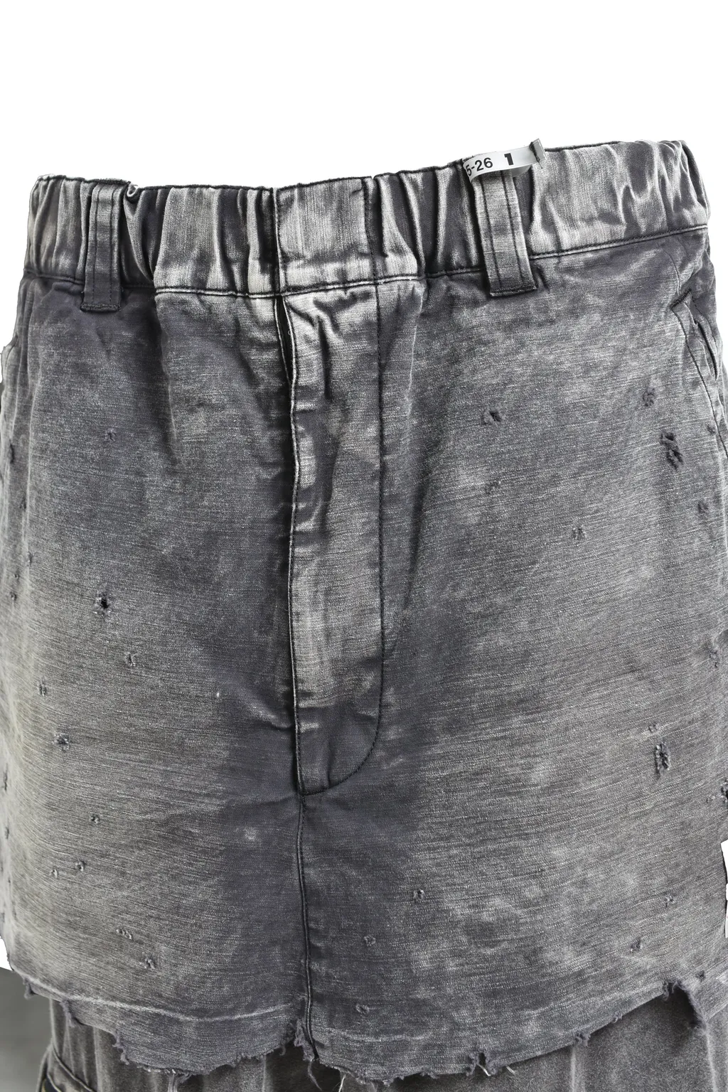 Waist Layerd Flight Pants / Blk