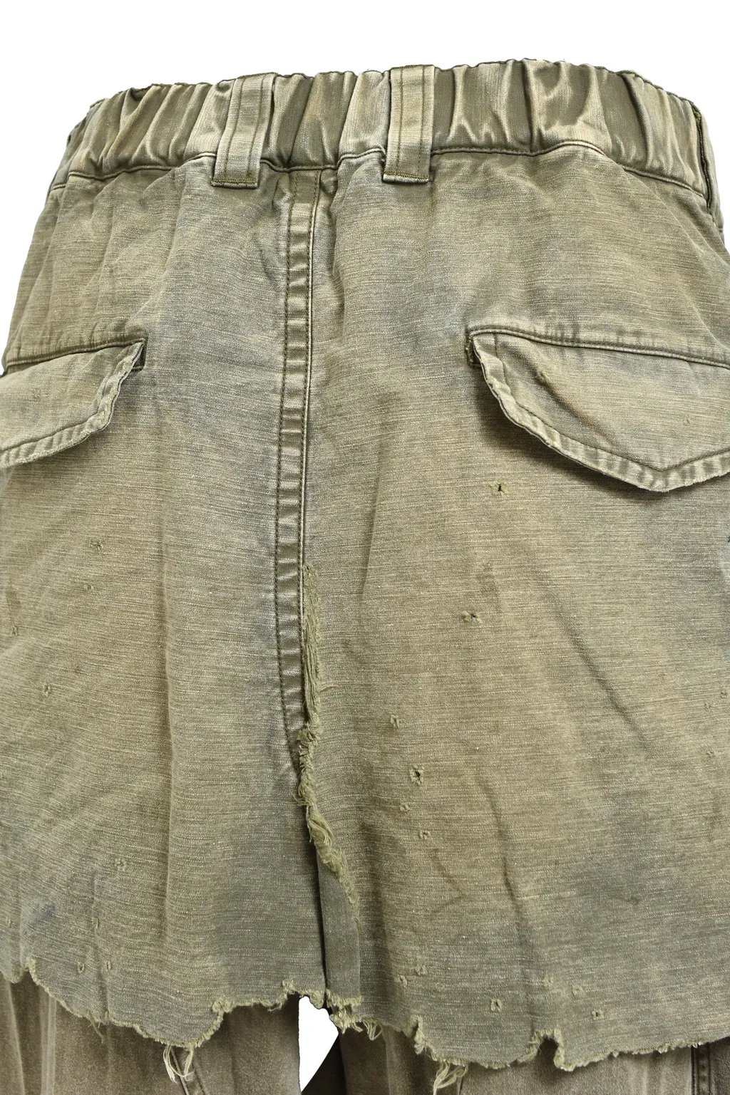 Waist Layerd Flight Pants / Kha