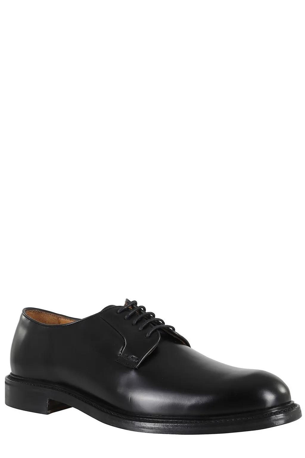 John Spencer Smooth Derby Lace-Up Shoes