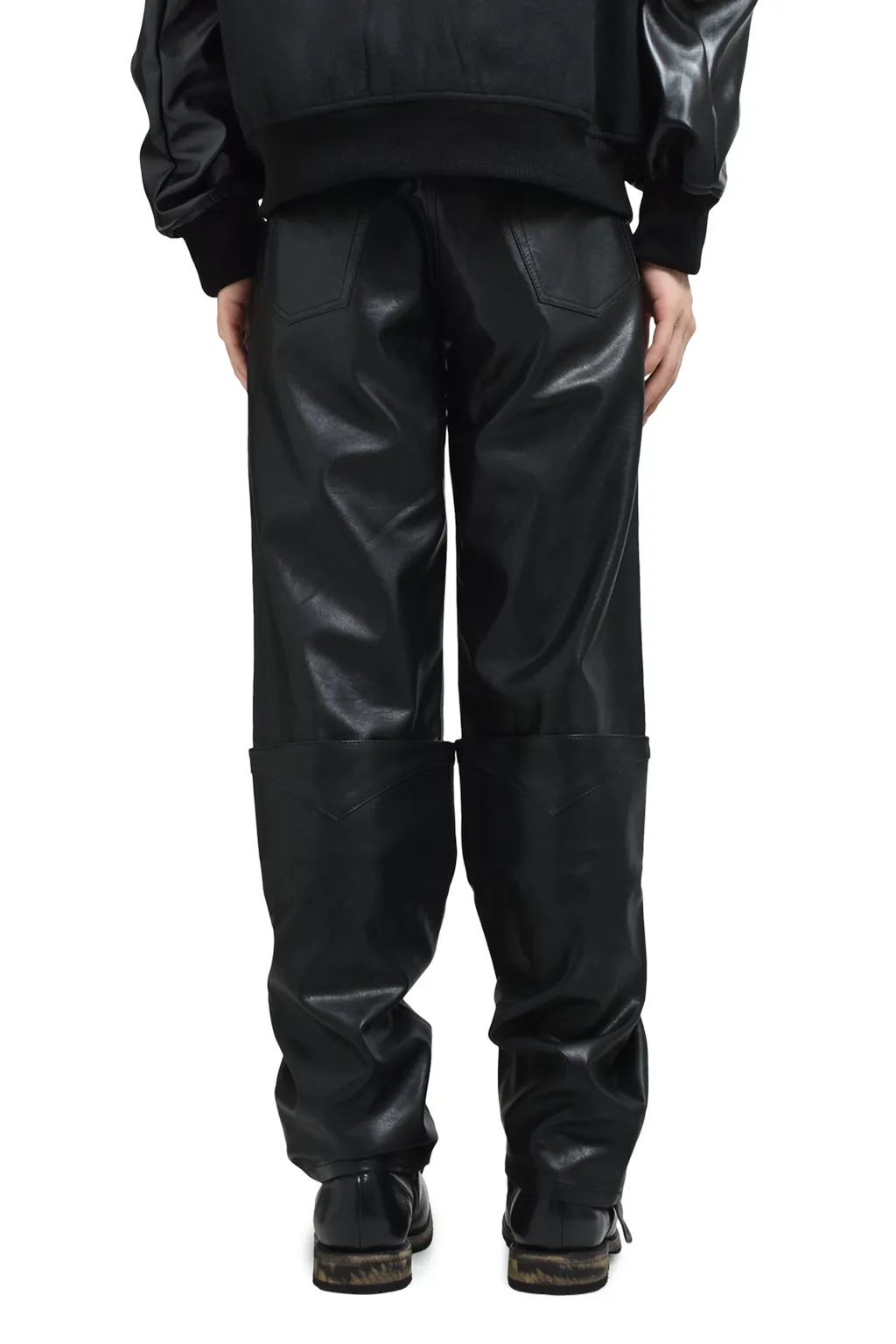 Western Boot Trousers / Black