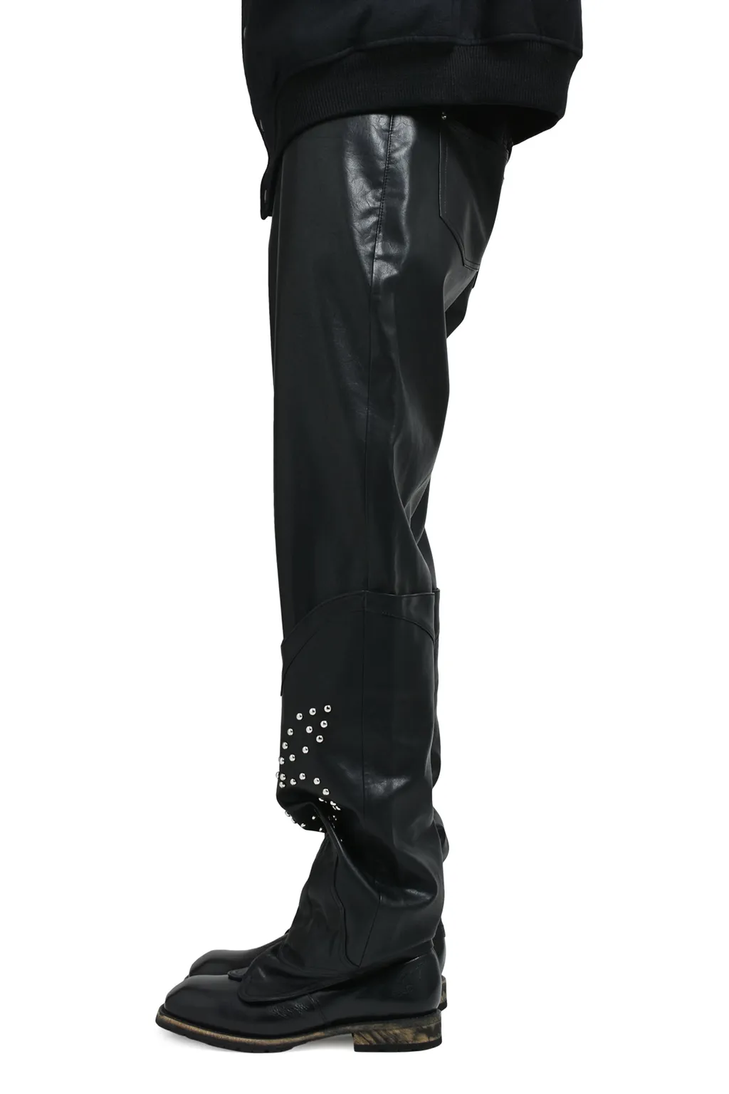 Western Boot Trousers / Black