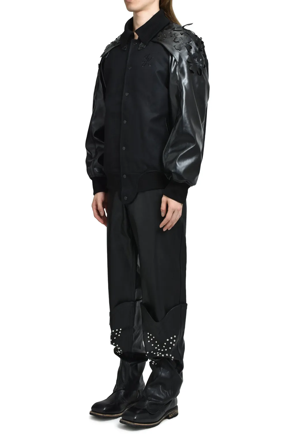Western Boot Trousers / Black