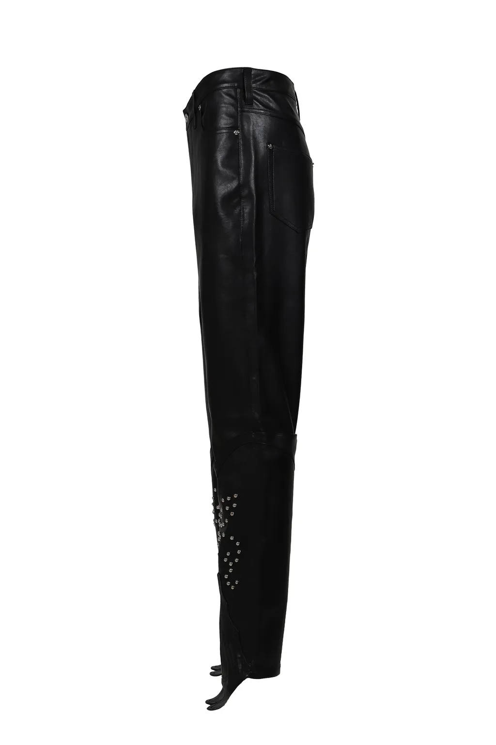 Western Boot Trousers / Black