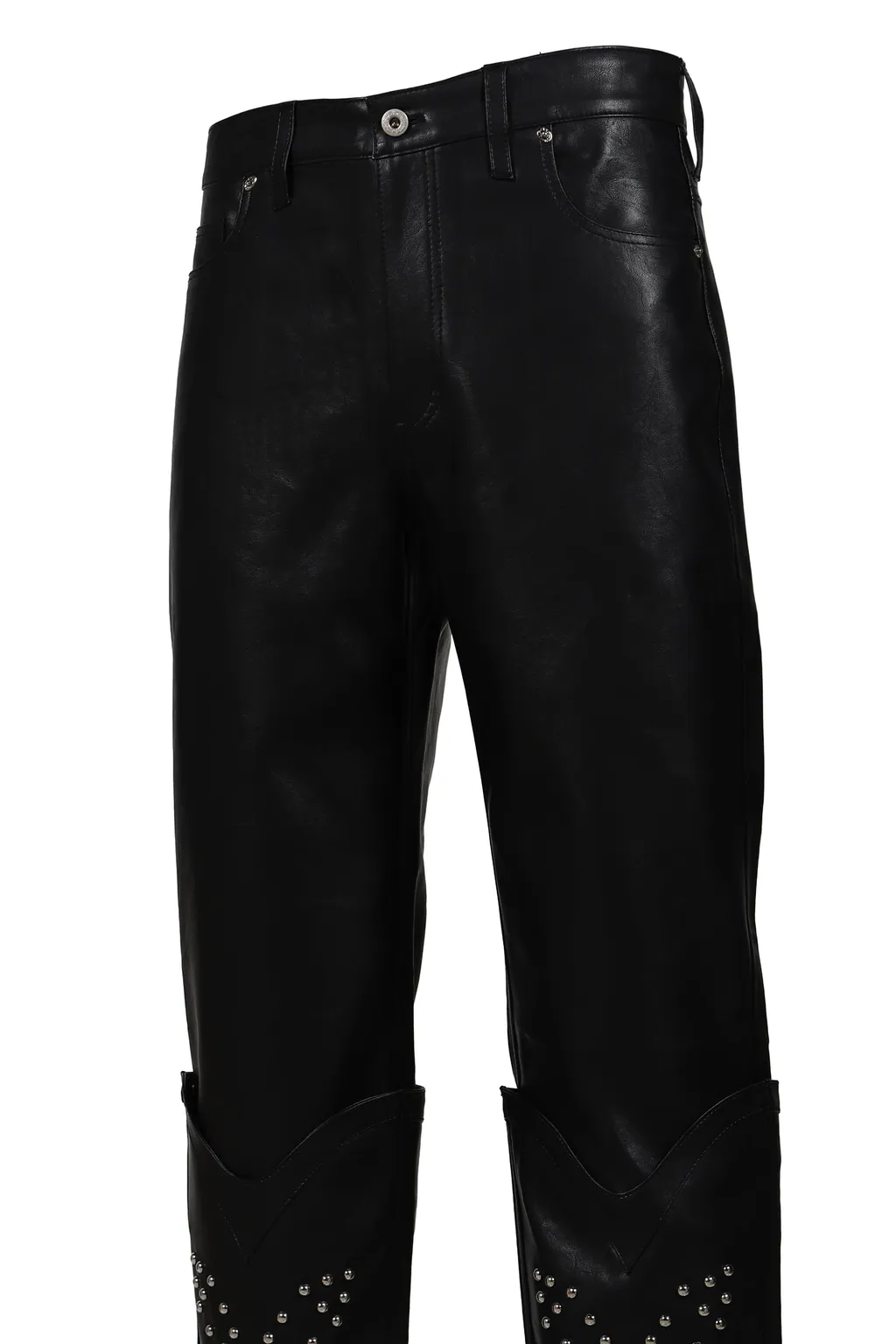 Western Boot Trousers / Black