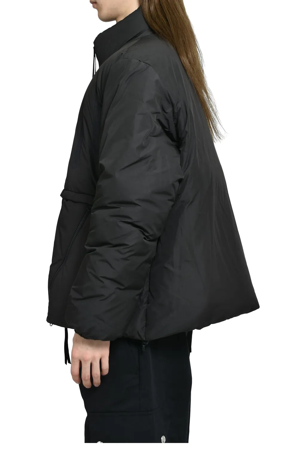 Seam-Sealed Puffer Jacket / Blk