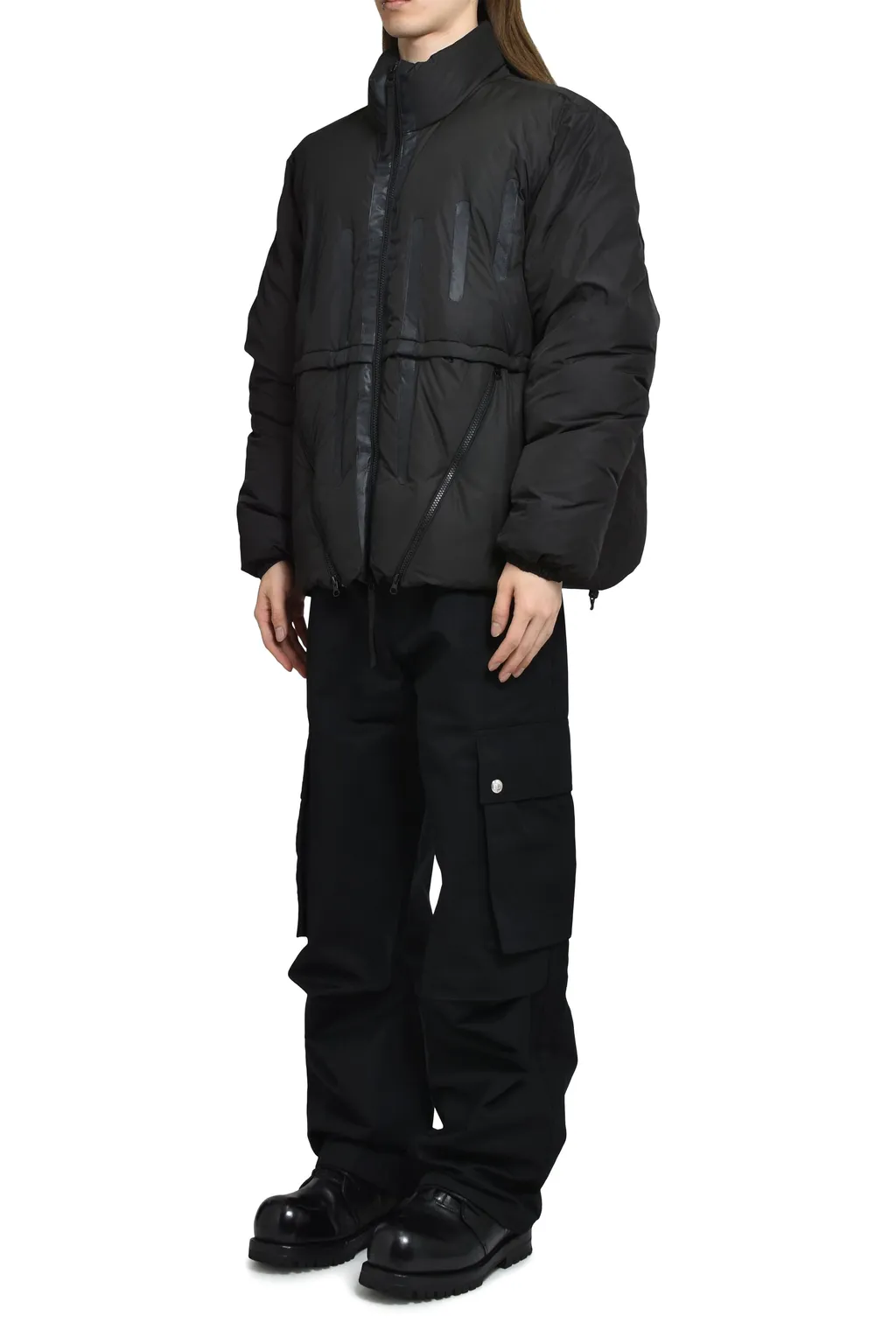 Seam-Sealed Puffer Jacket / Blk