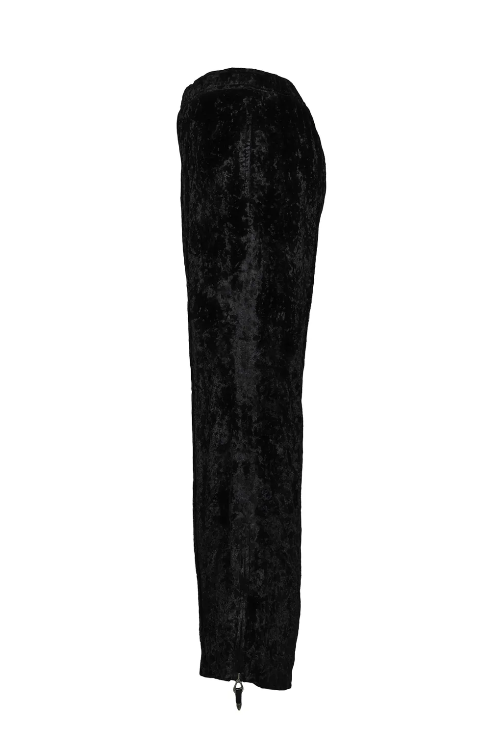 Crush Velvet Pants / Black