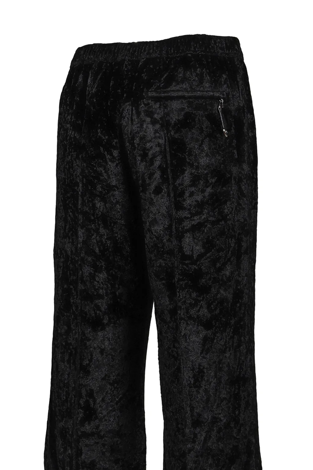 Crush Velvet Pants / Black