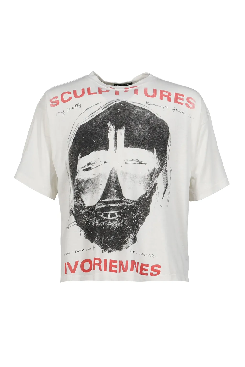 Sculptures Ivoiriennes T-Shirt / Faded Wht