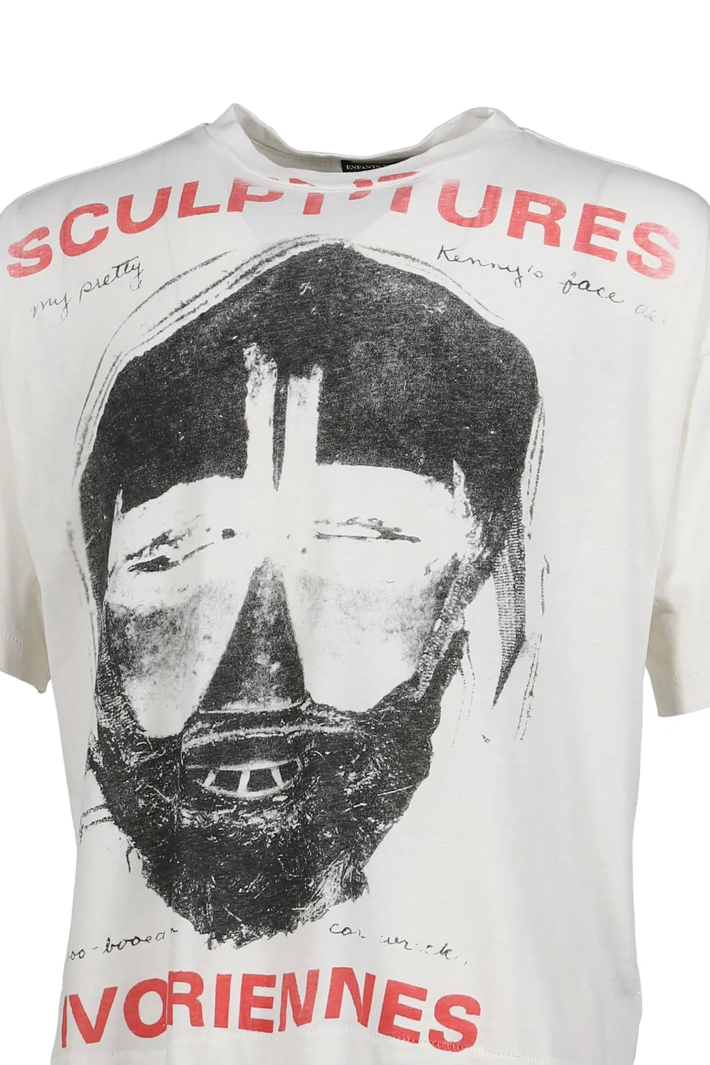 Sculptures Ivoiriennes T-Shirt / Faded Wht