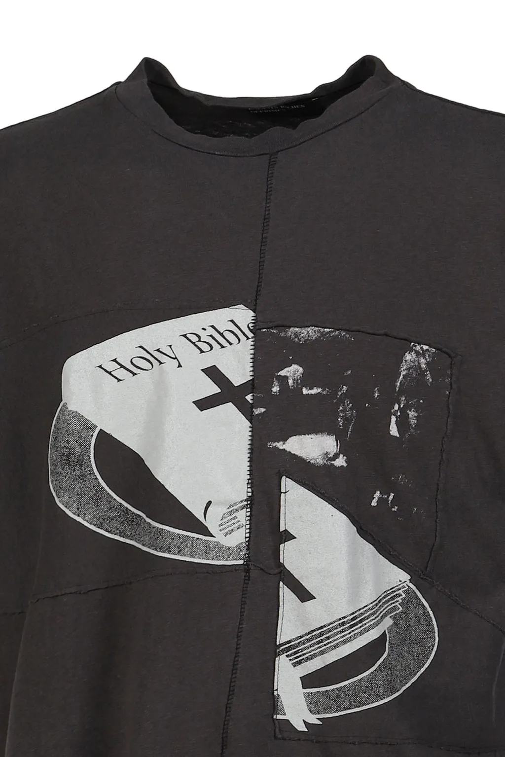 Holy Bible Assemblage T-Shirt / Blk