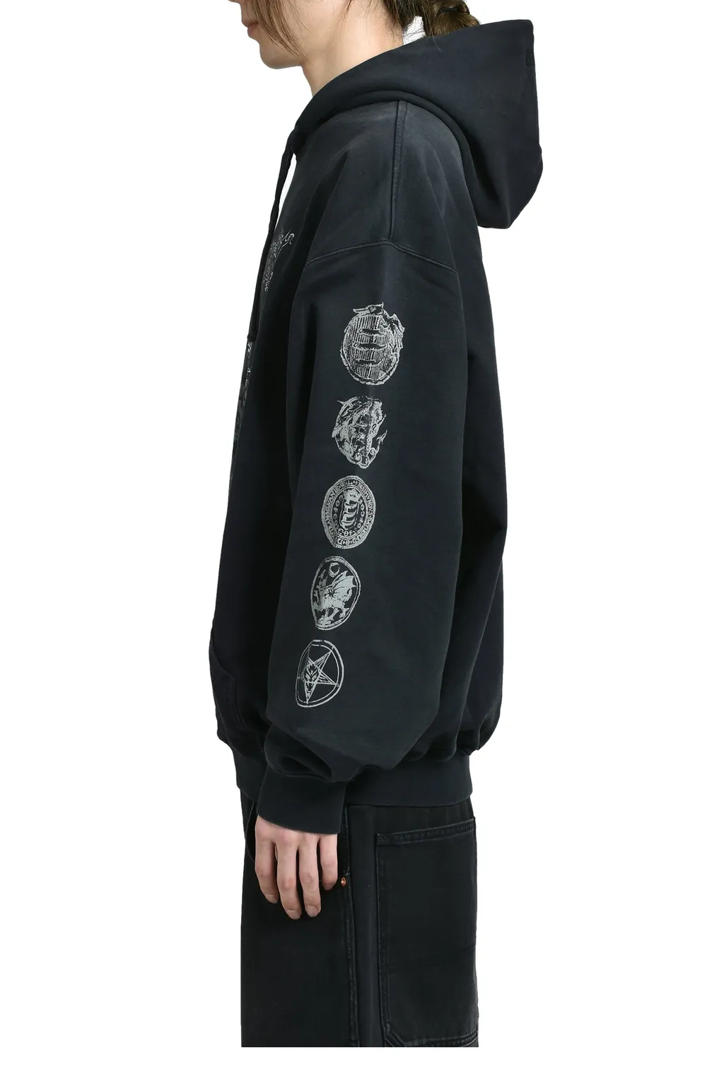 Cof Vengeful Spirit Oversized Hoodie / Blk