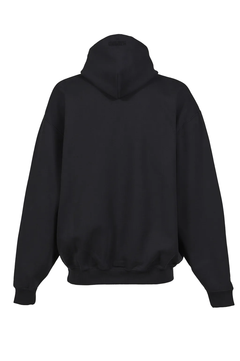 Polizei Oversized Hoodie / Washed Blk