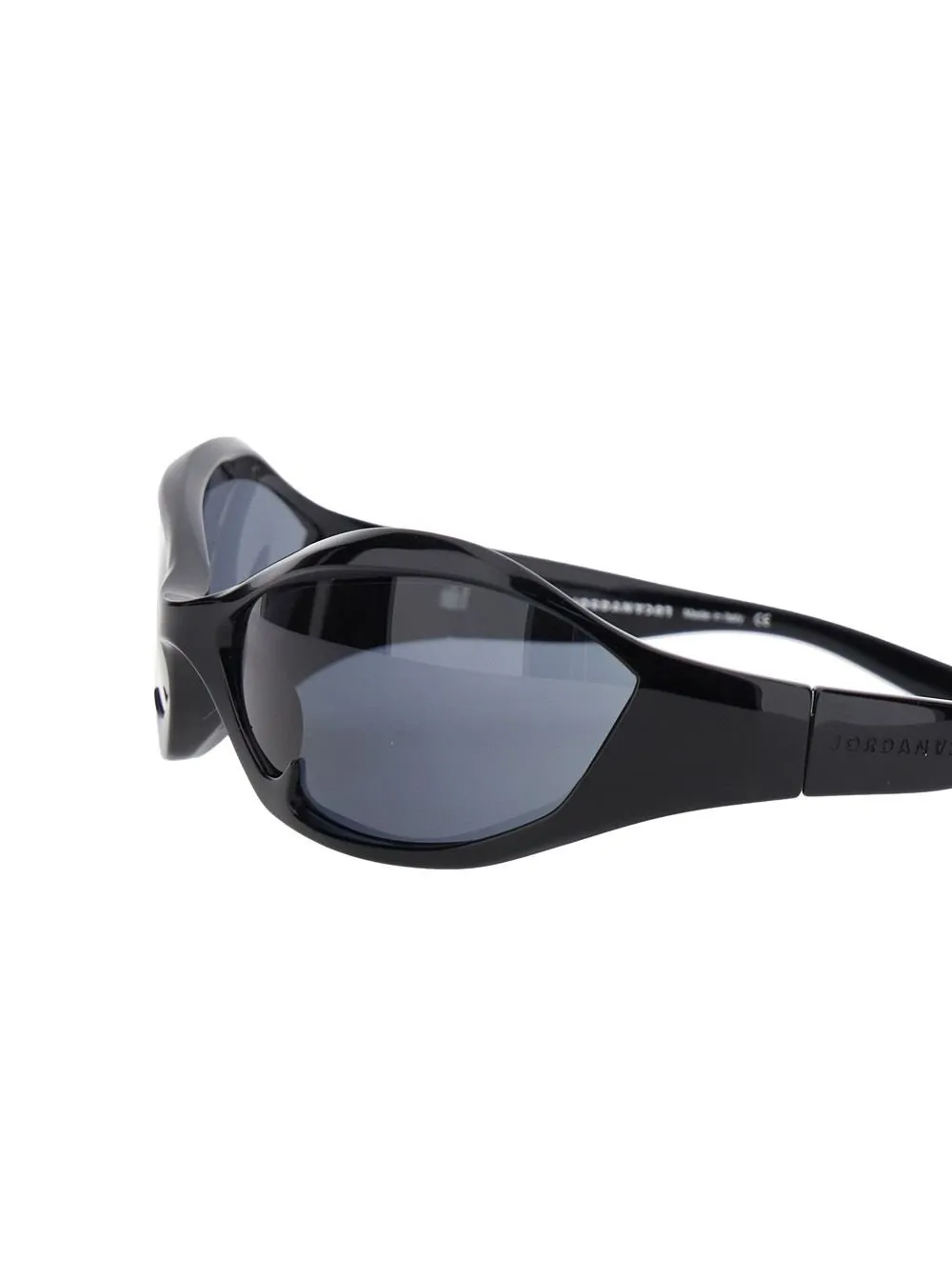 Jordanluca Engraved Logo Round Sunglasses