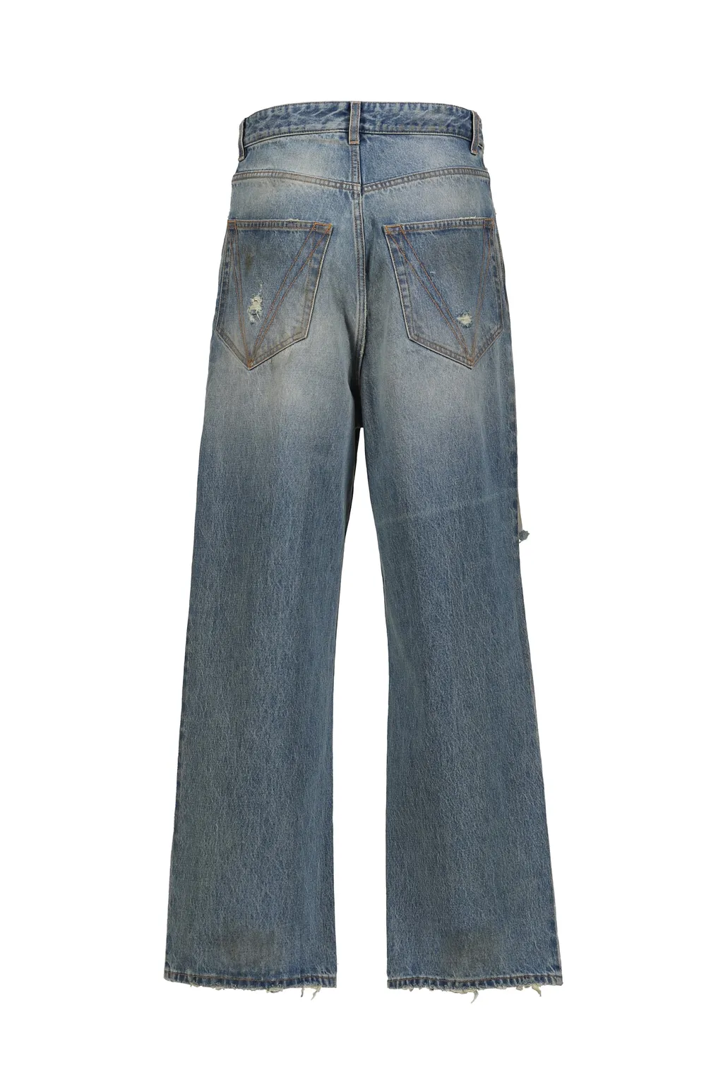 Distressed Baggy Jeans / Distressed Lt. Blu