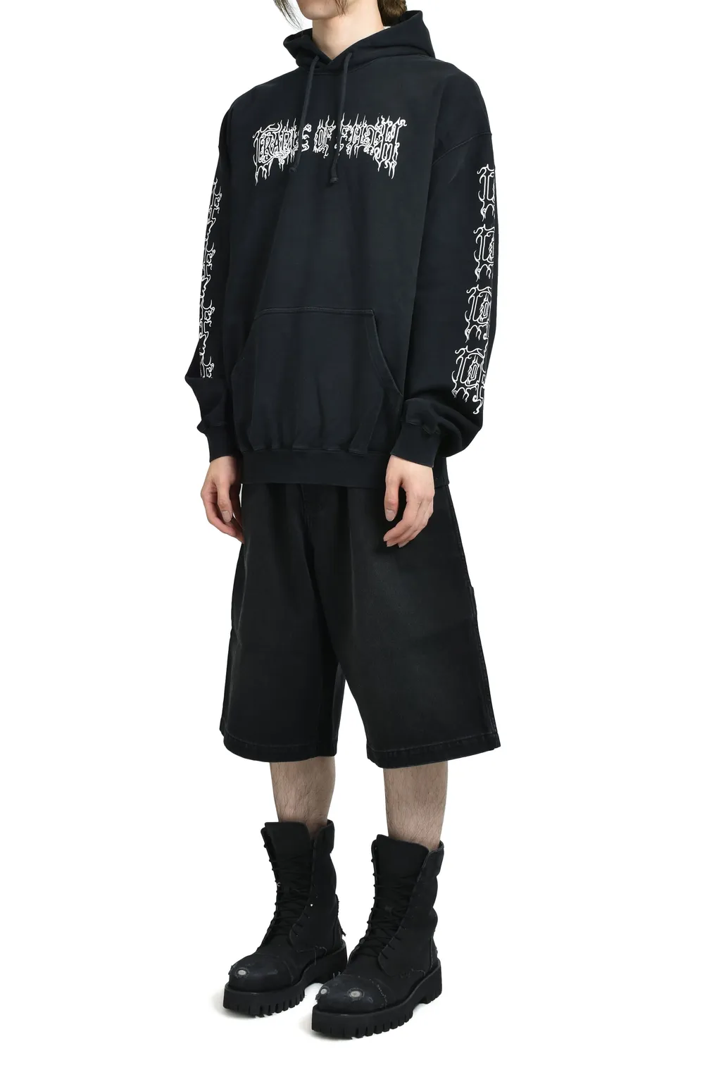 Hip-Hop Shorts / Vtg Blk