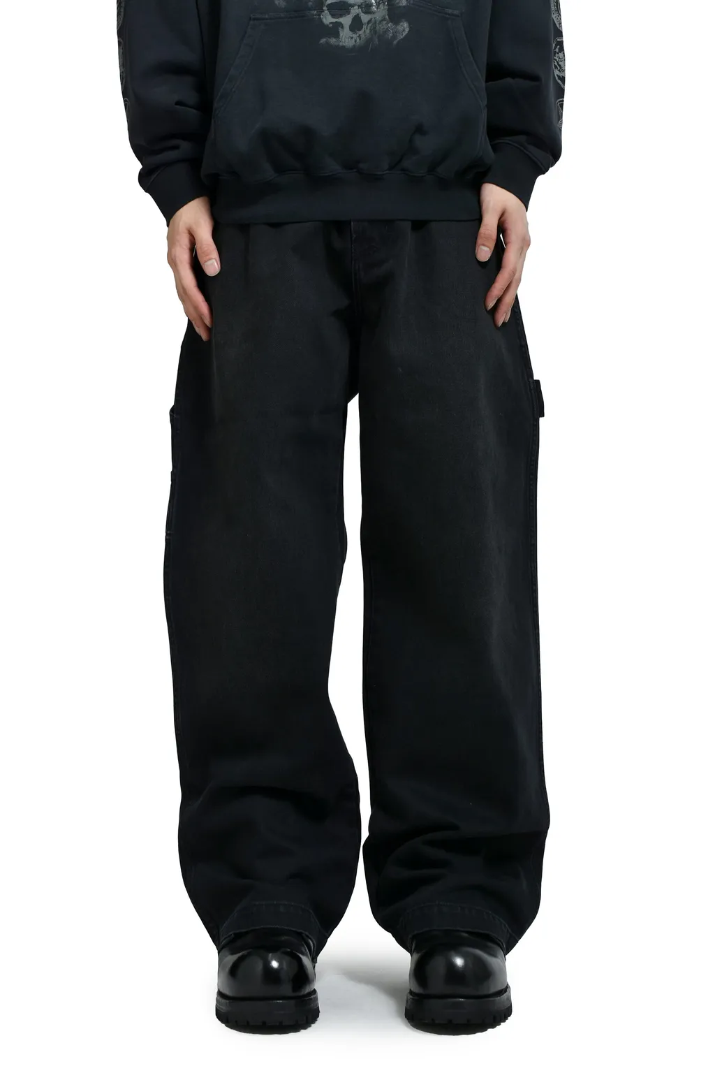 Hip-Hop Jeans / Vtg Black