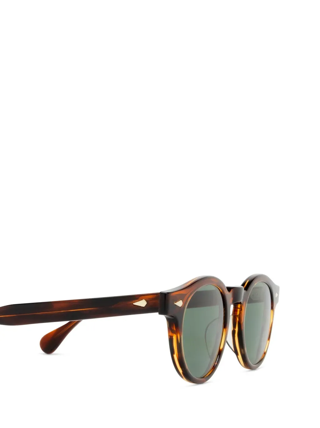 Julius Tart Optical Harold Oval Frame Sunglasses
