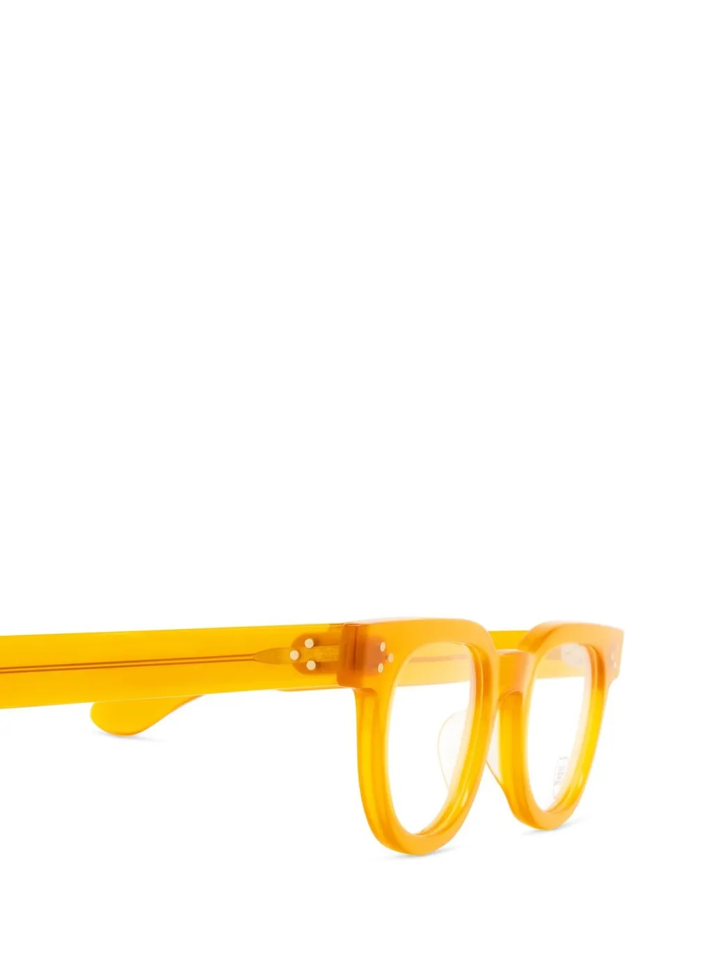 Julius Tart Optical Opt Oval Frame Glasses
