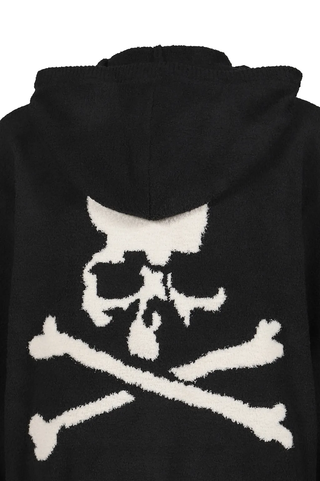 Lounge Zip-Up Hoodie / Blk X Wht