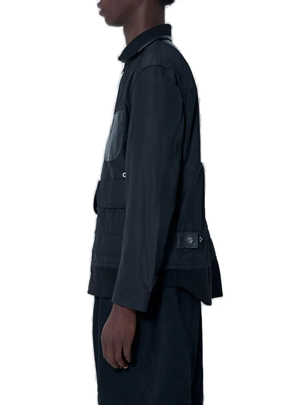 Junya Watanabe Oakley Zipped Laminated Jacket