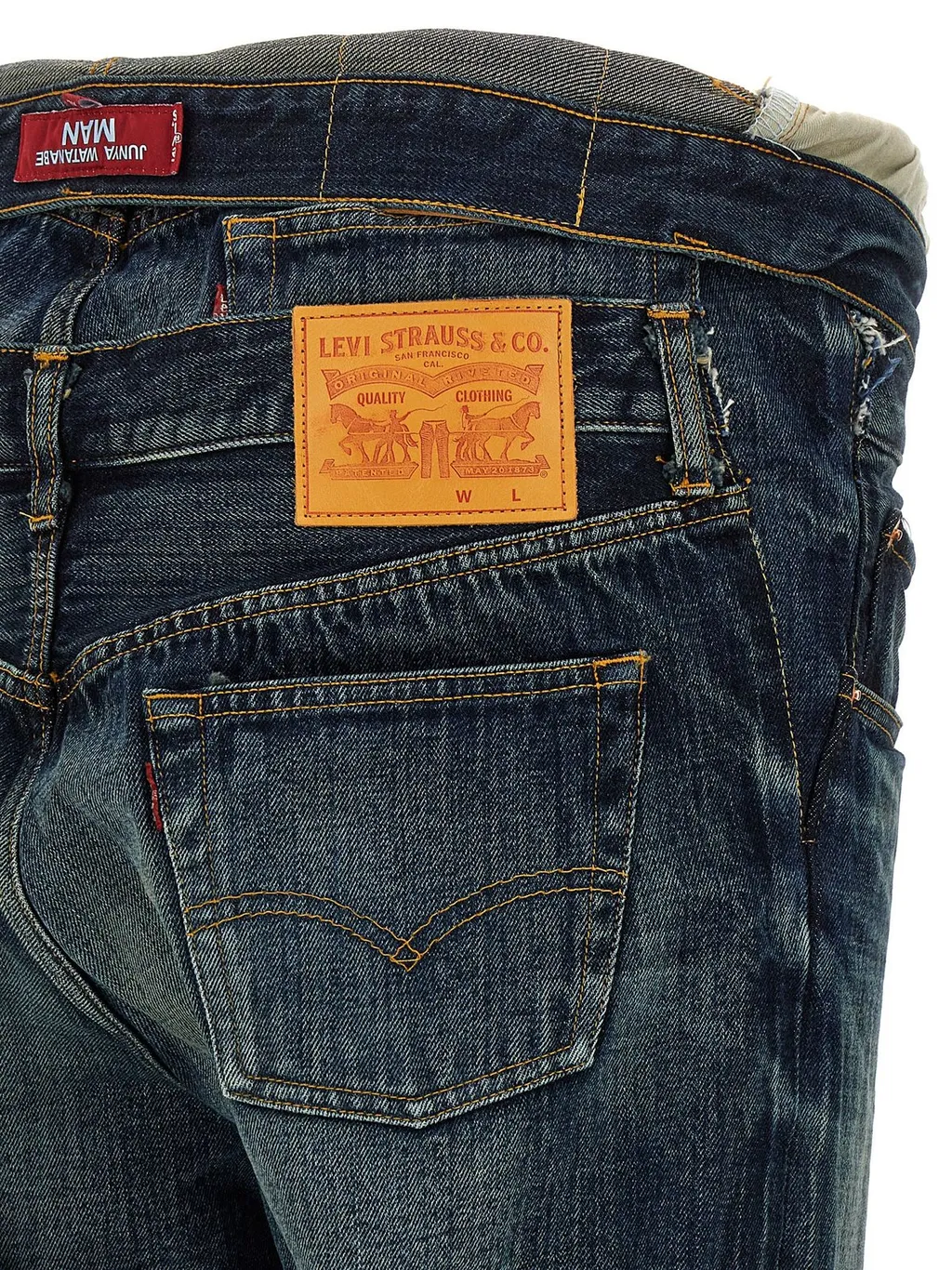 Junya Watanabe X Levis Straight Leg Jeans