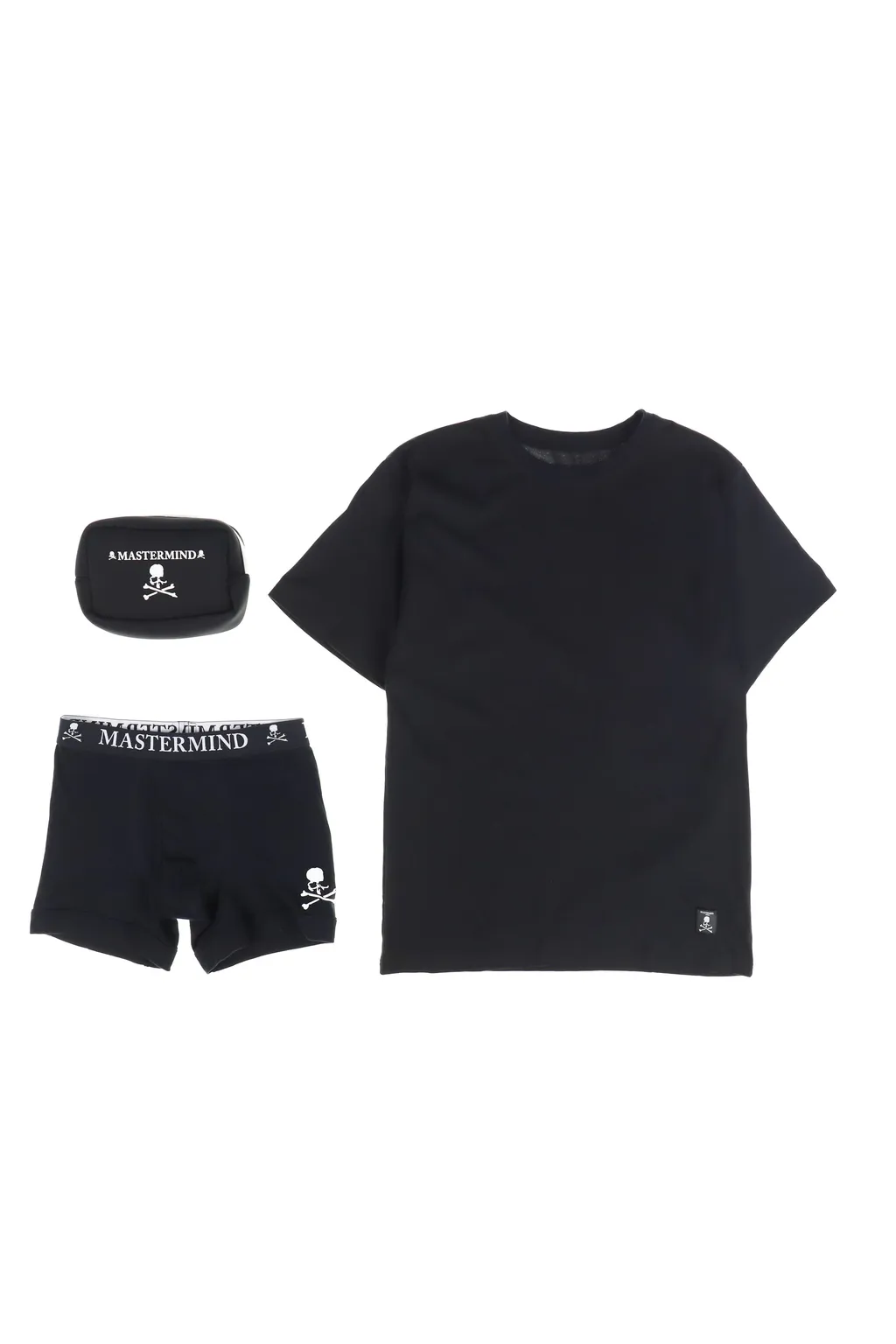 T-Shirt &Amp; Trunks Set / Black