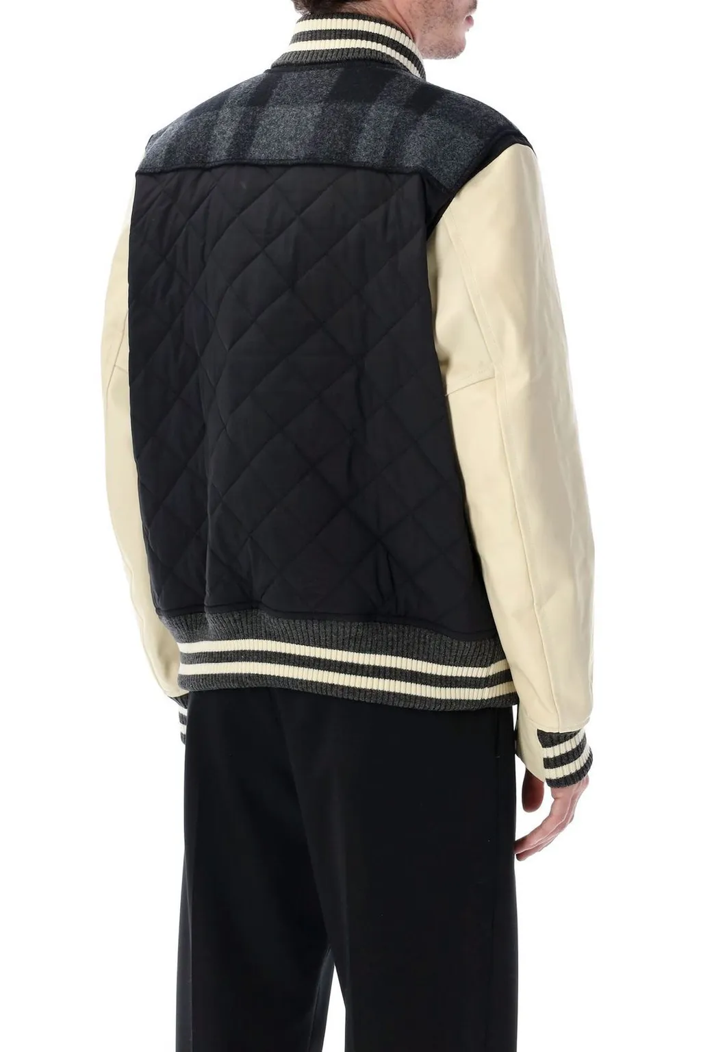 Junya Watanabe Checked Panelled Jacket