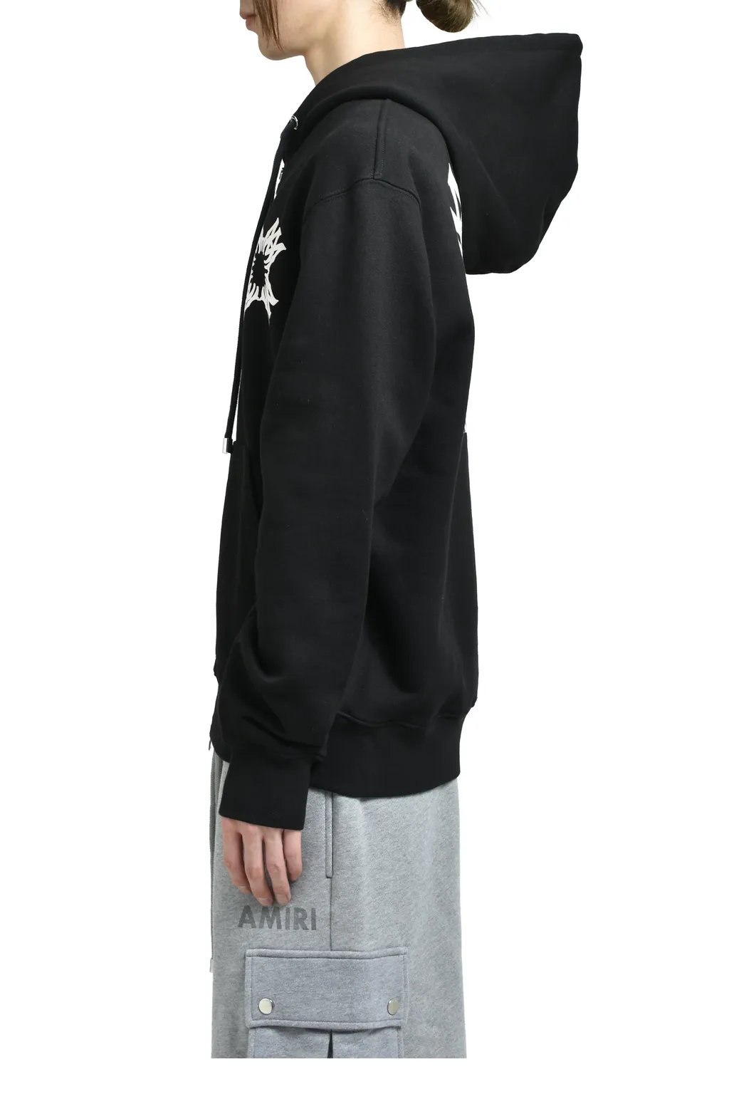 Ma Quad Zip Up Hoodie / Black