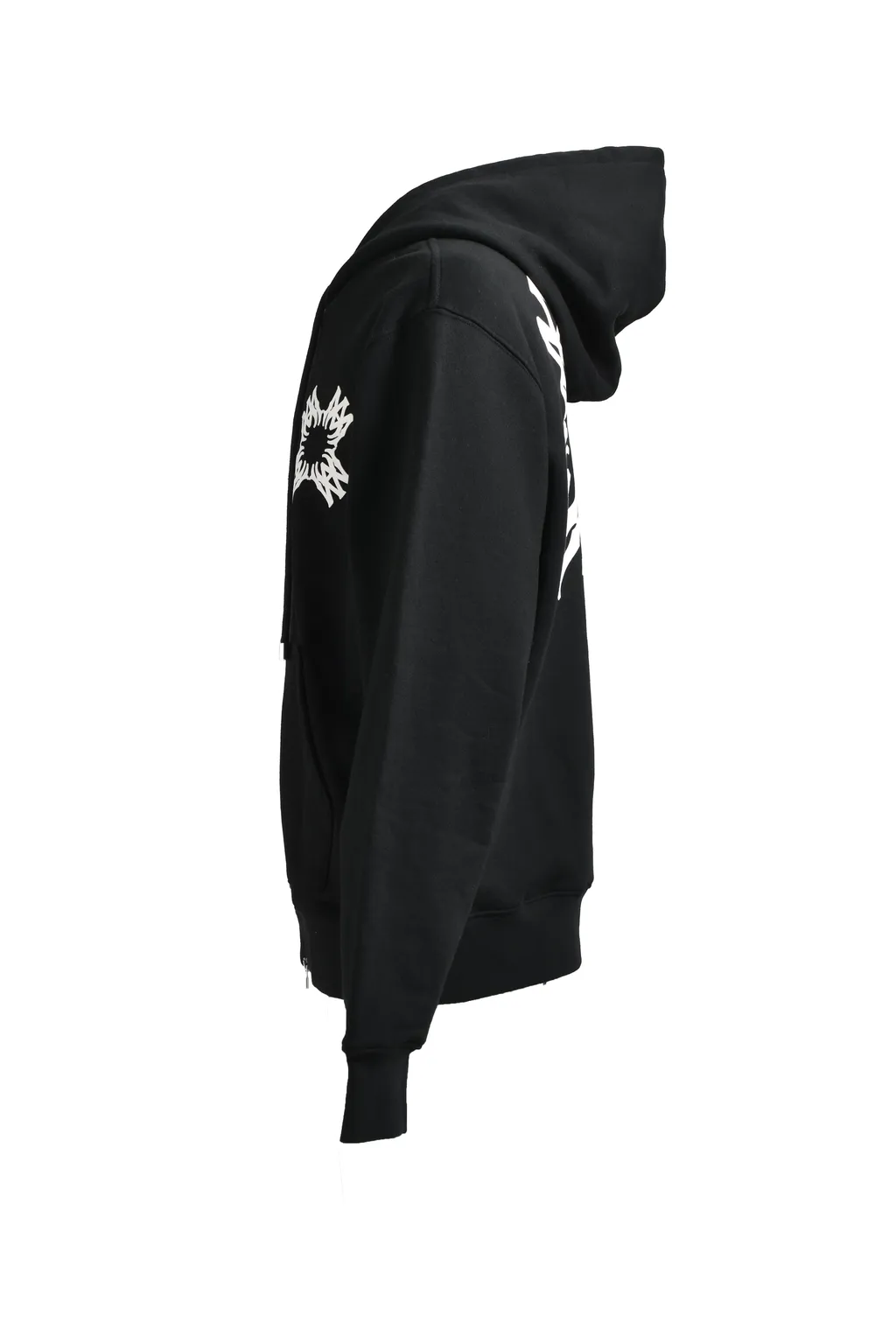 Ma Quad Zip Up Hoodie / Black