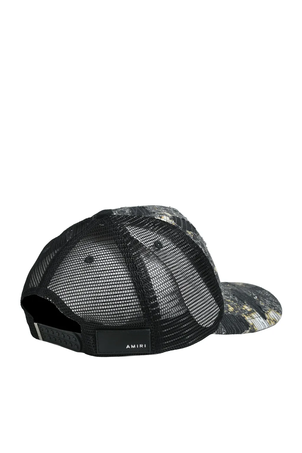 Bandana Repair Trucker Hat / Blk
