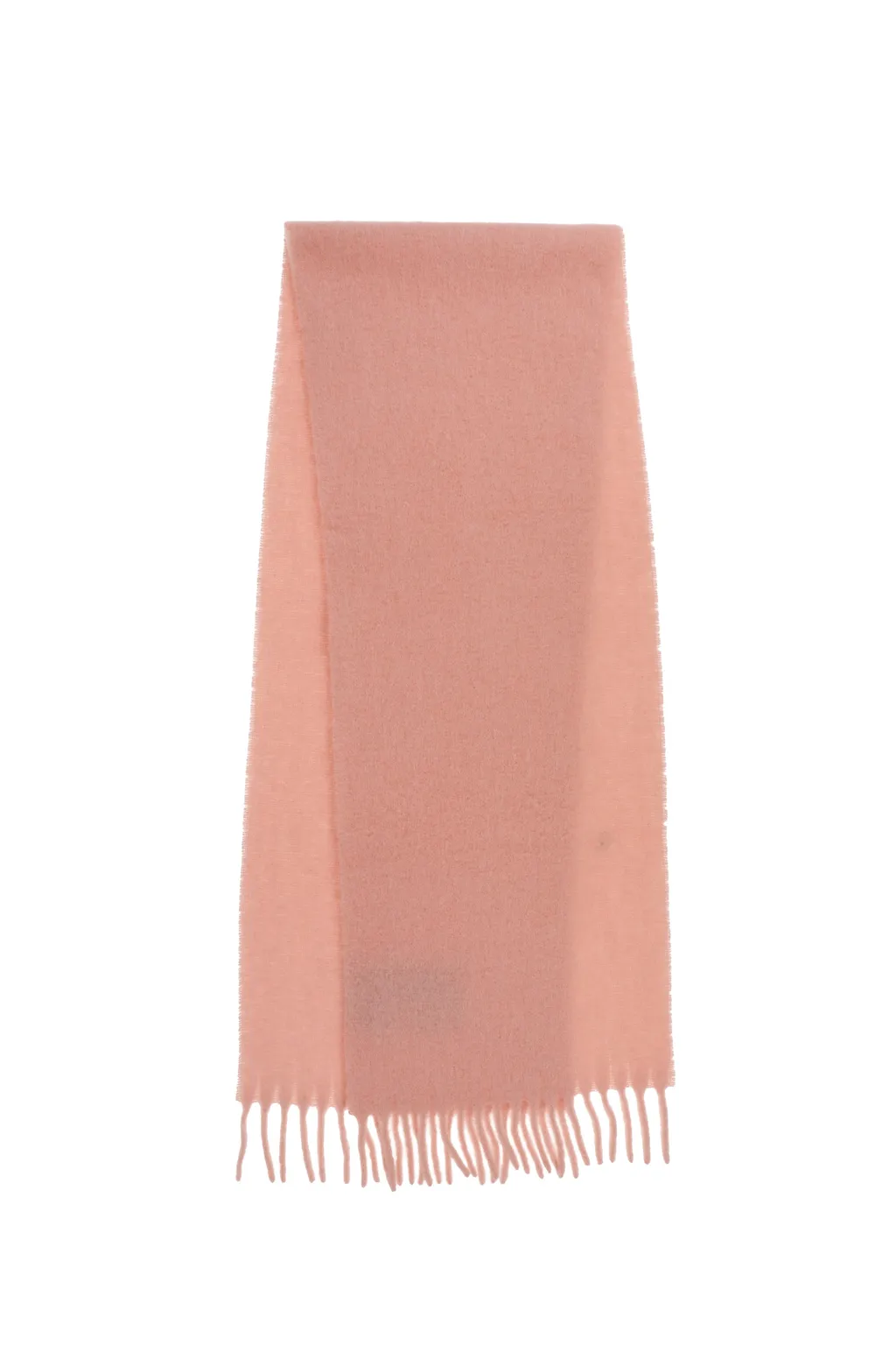 Marni Logo Patch Fringed Scarf