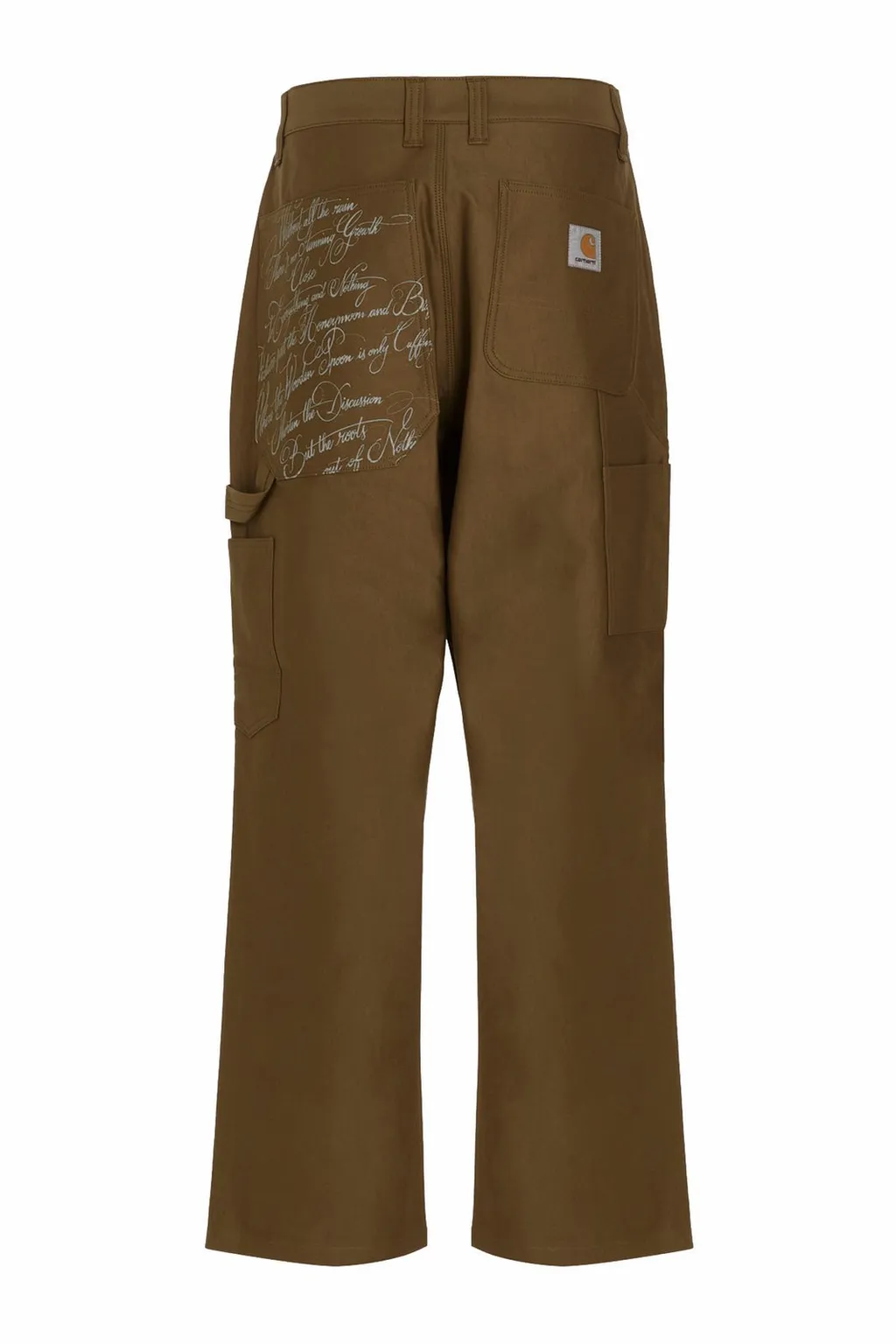 Junya Watanabe Logo Patch Wide Leg Trousers