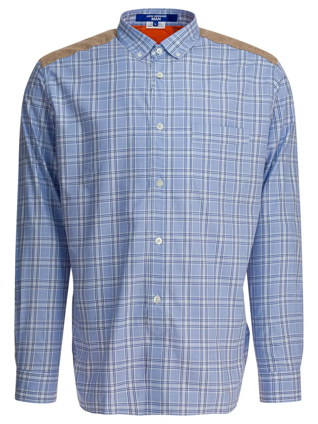 Junya Watanabe Quilted Plaid Shirt
