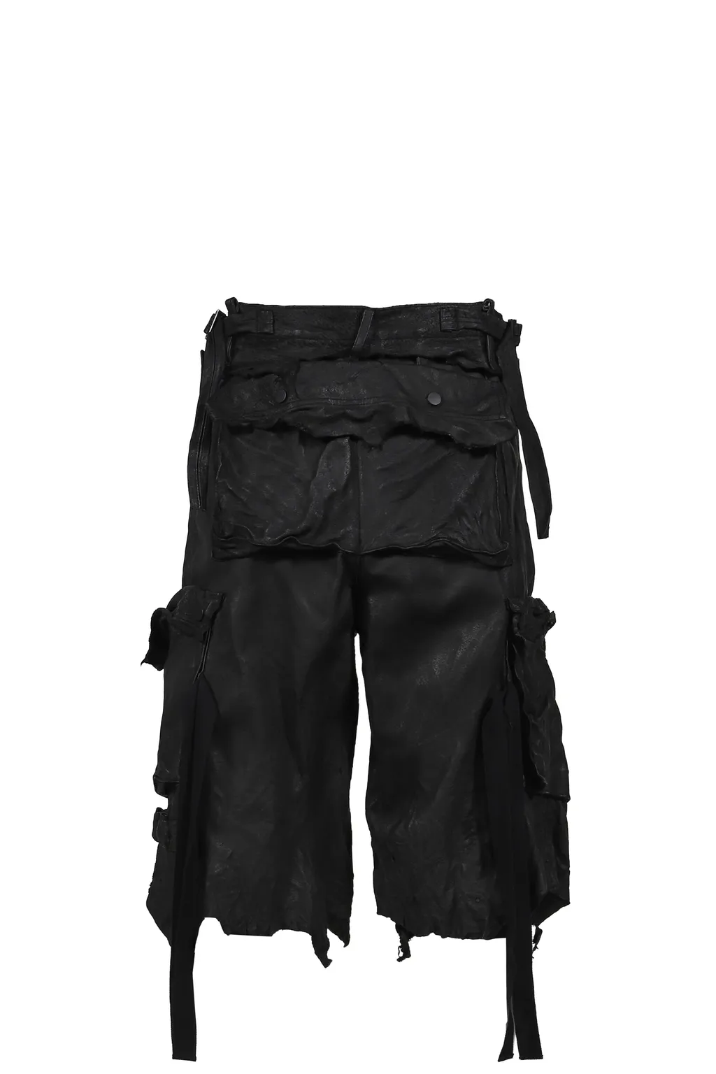 Rustic Edged Hbt Short / Black