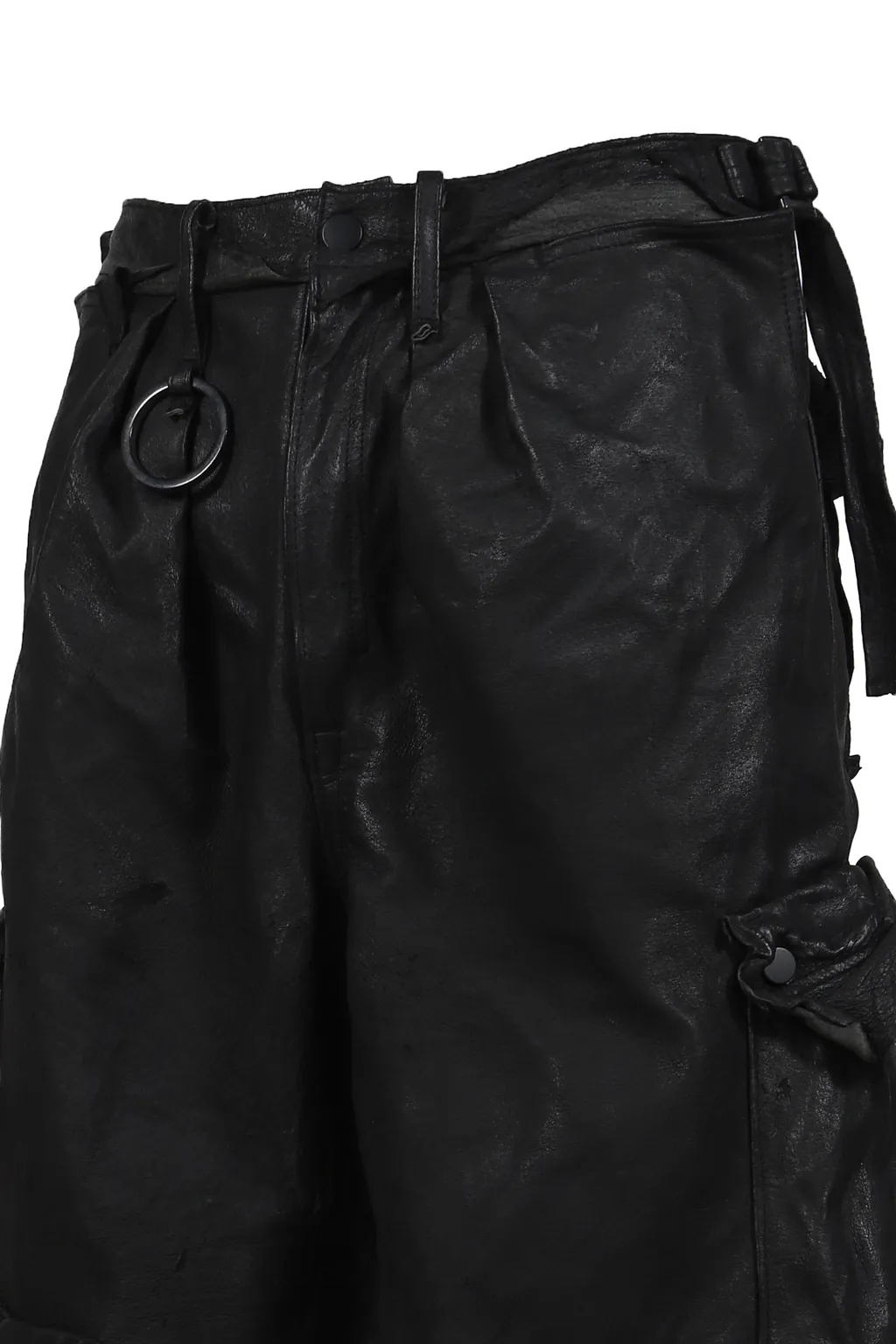 Rustic Edged Hbt Short / Black