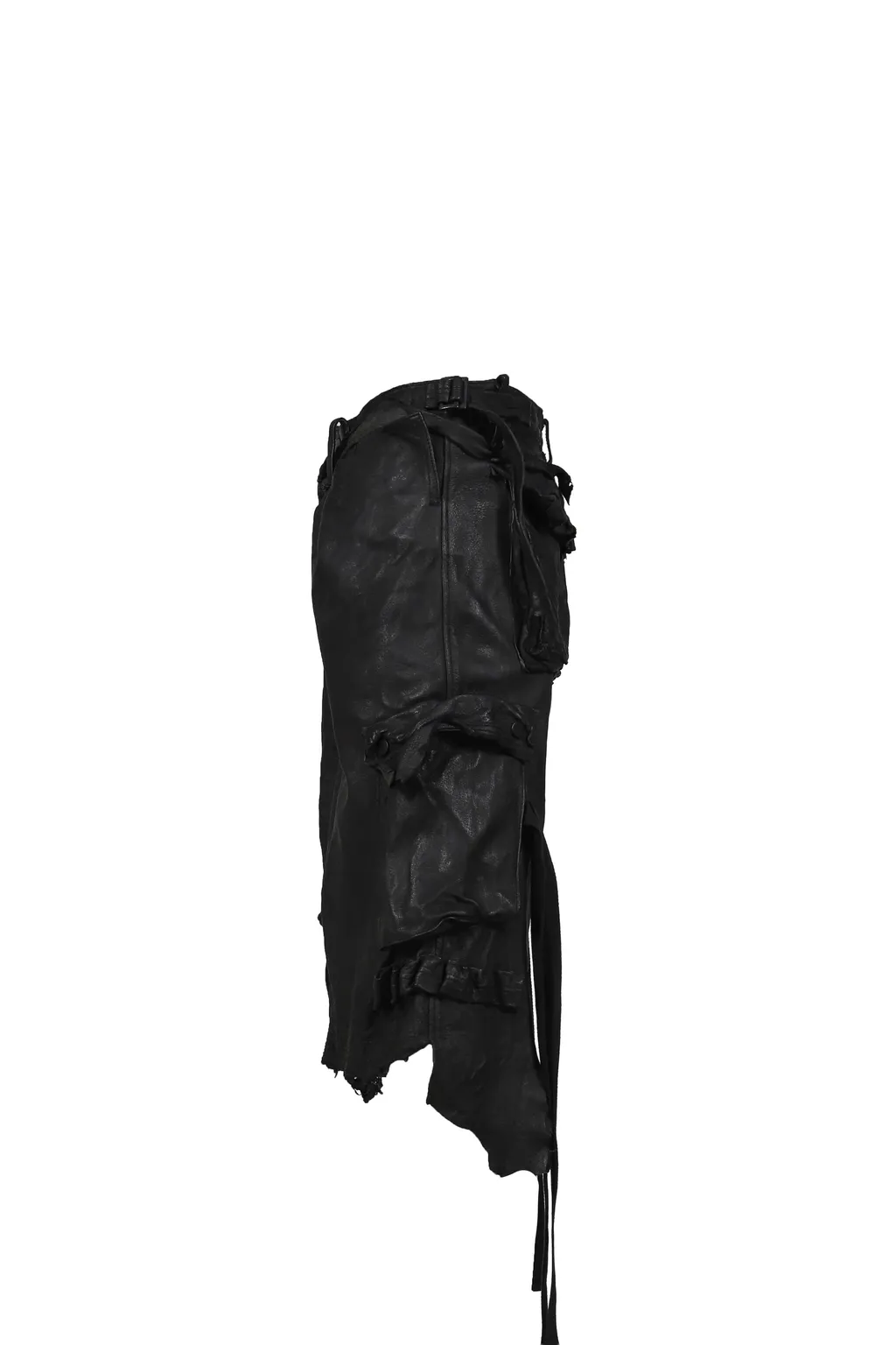 Rustic Edged Hbt Short / Black