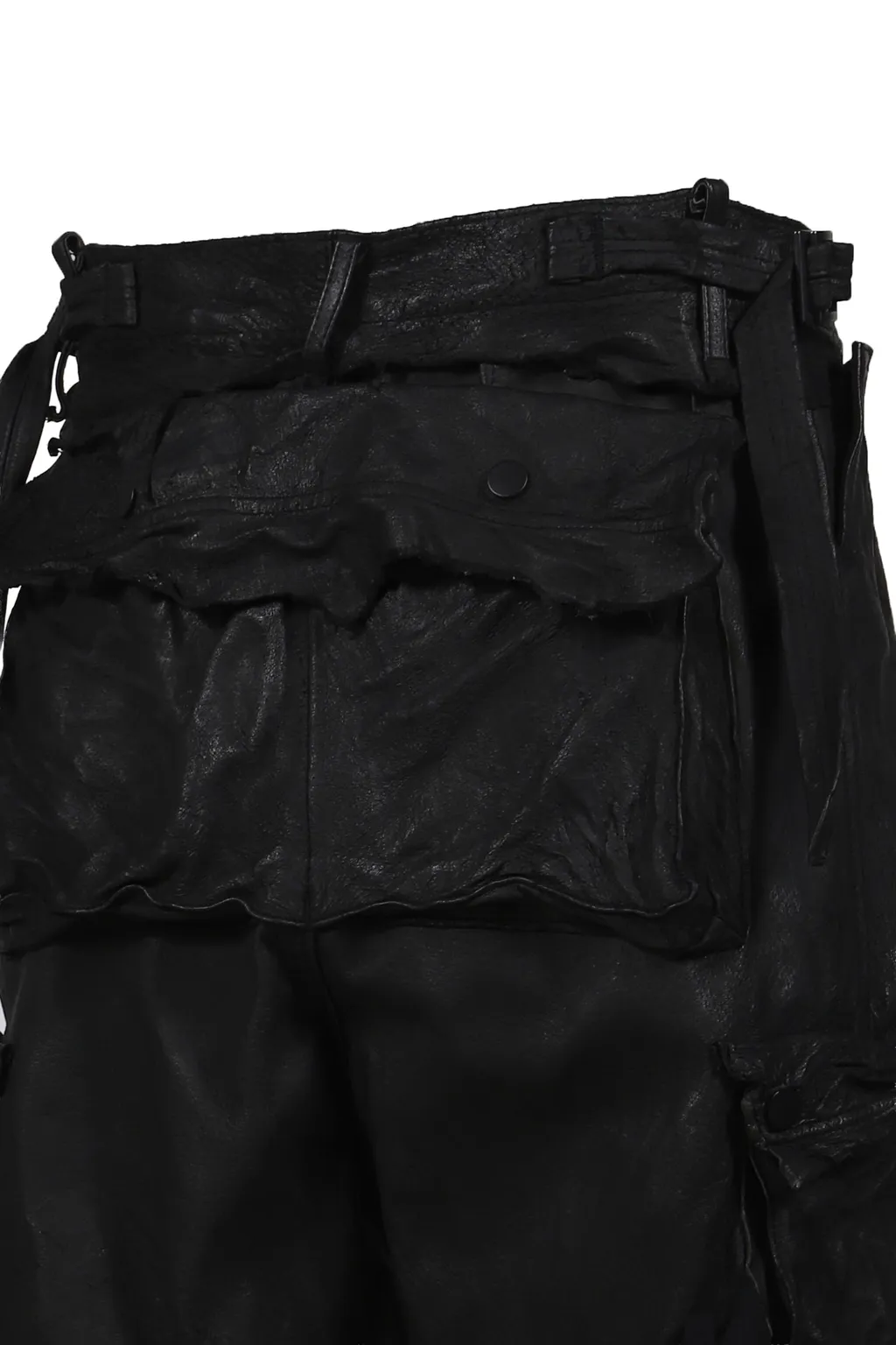 Rustic Edged Hbt Short / Black