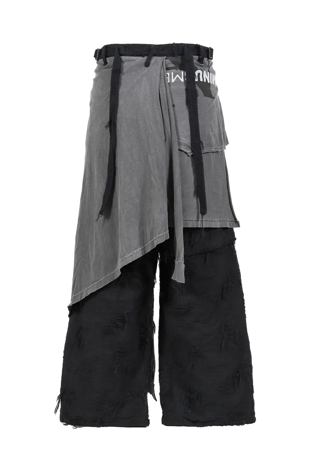 Twist Buggy Jean Boro Crust With Wrapped / Blk